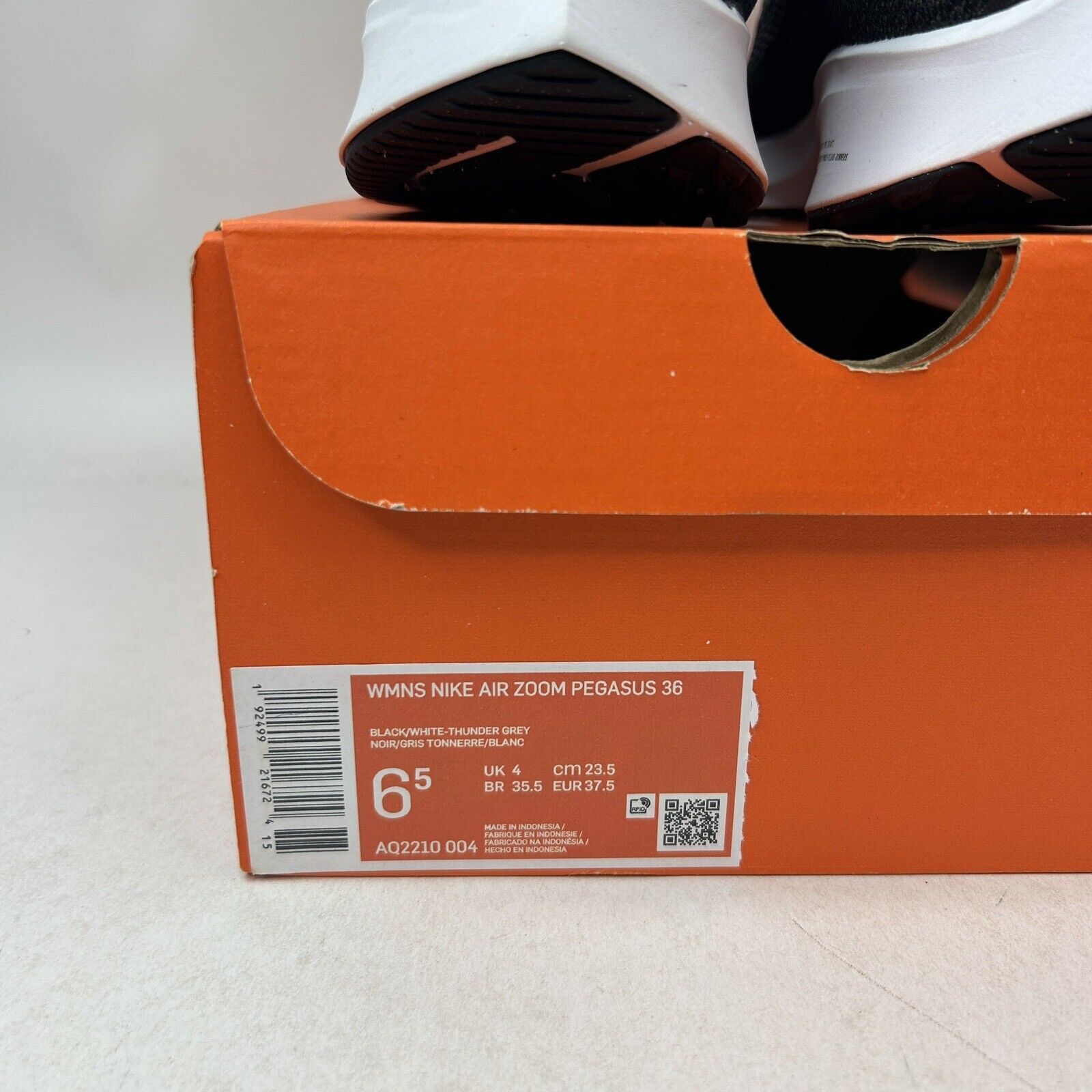 Nike Nike Shoes Air Zoom Pegasus 36 WMNS “Black White” 2024 Size US 6.5 / IT 36.5 - 5 Thumbnail