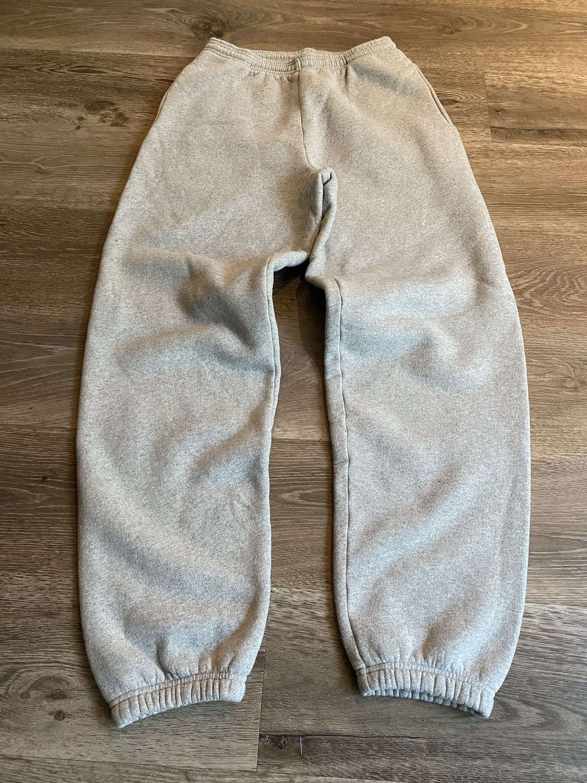 Pre-owned Kanye West X Los Angeles Apparel Sample Heather Grey Sweatpants