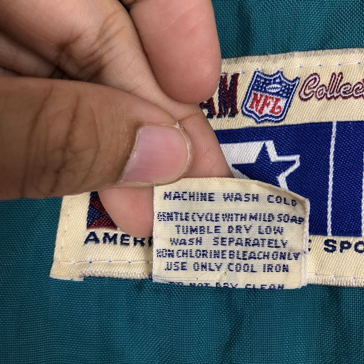 NFL 🔥90’s Vintage Bomber Jacket Starter NFL Dolphins Big Logo Size US M / EU 48-50 / 2 - 16 Thumbnail