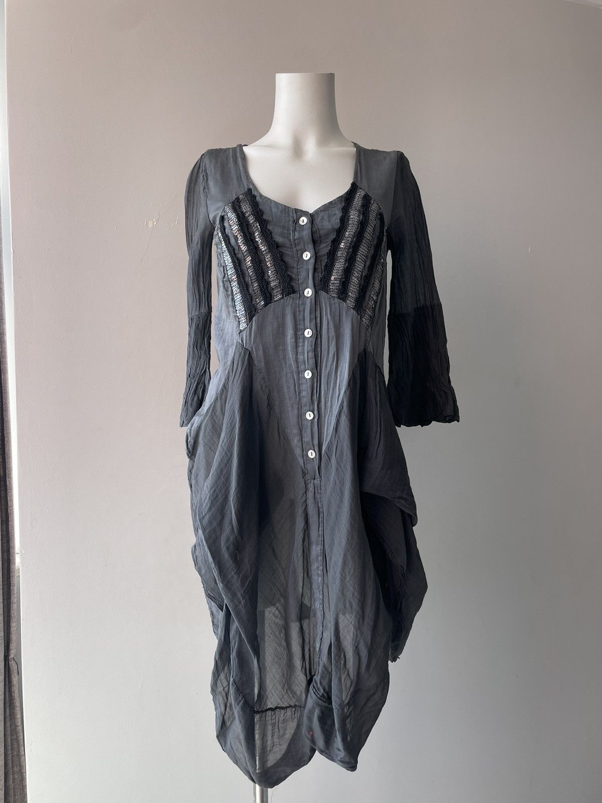 Vintage Italian silk dress Size S / US 4 / IT 40 - 11 Thumbnail