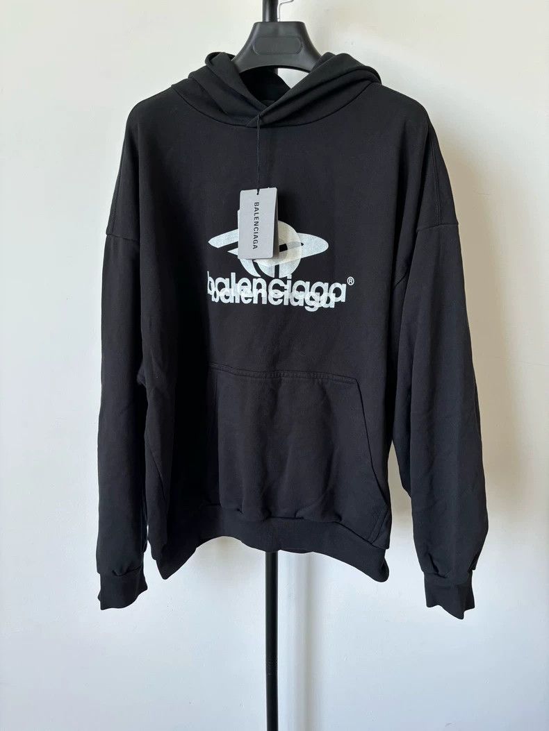 Balenciaga Balenciaga Phantom Overlay Hoodie Size US L / EU 52-54 / 3 - 1 Thumbnail