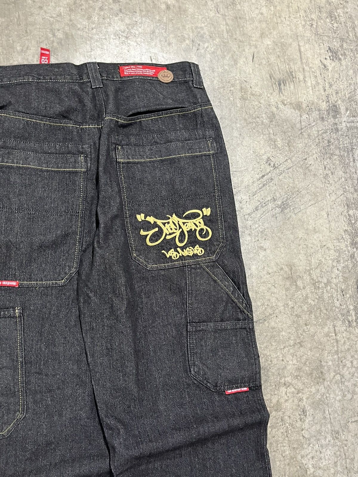 JNCO × Vintage Jnco jeans graffiti’s deep pocket wide leg skater hype rare Size US 38 / EU 54 - 7 Thumbnail