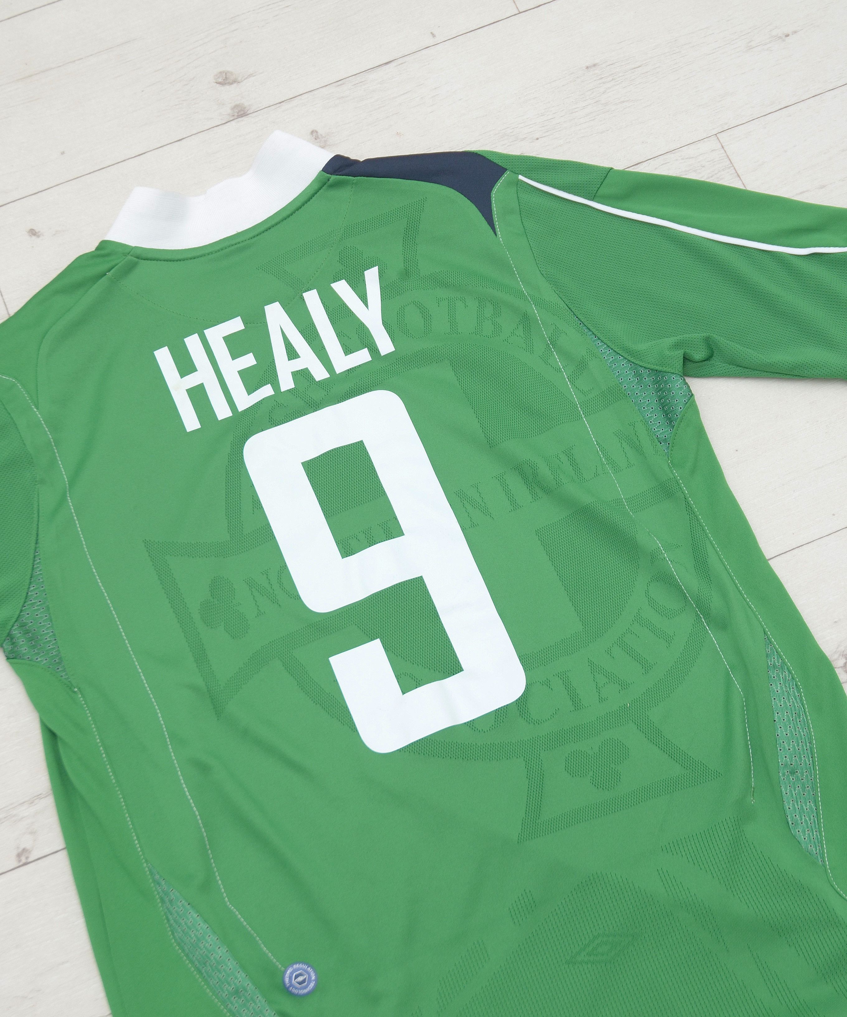 Adidas × Vintage Northern Ireland 2006 #9 Healy football shirt jersey Y2K Size US S / EU 44-46 / 1 - 7 Thumbnail