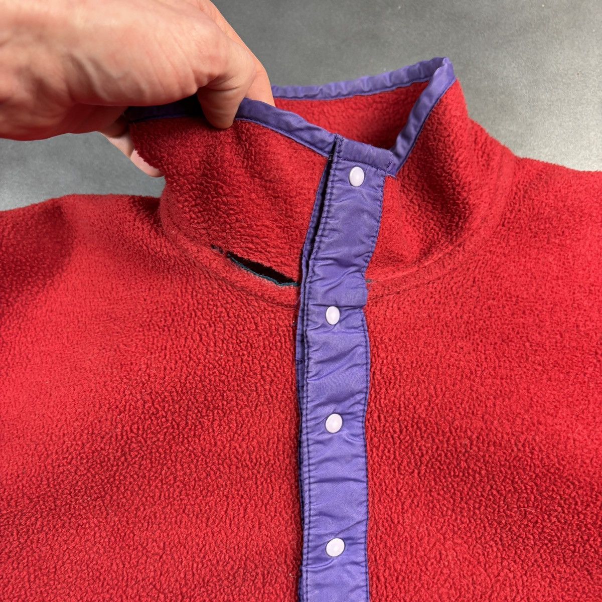 Patagonia × Vintage Vintage Patagonia Synchilla Fleece Pullover 1990s Quarter Size US M / EU 48-50 / 2 - 3 Thumbnail