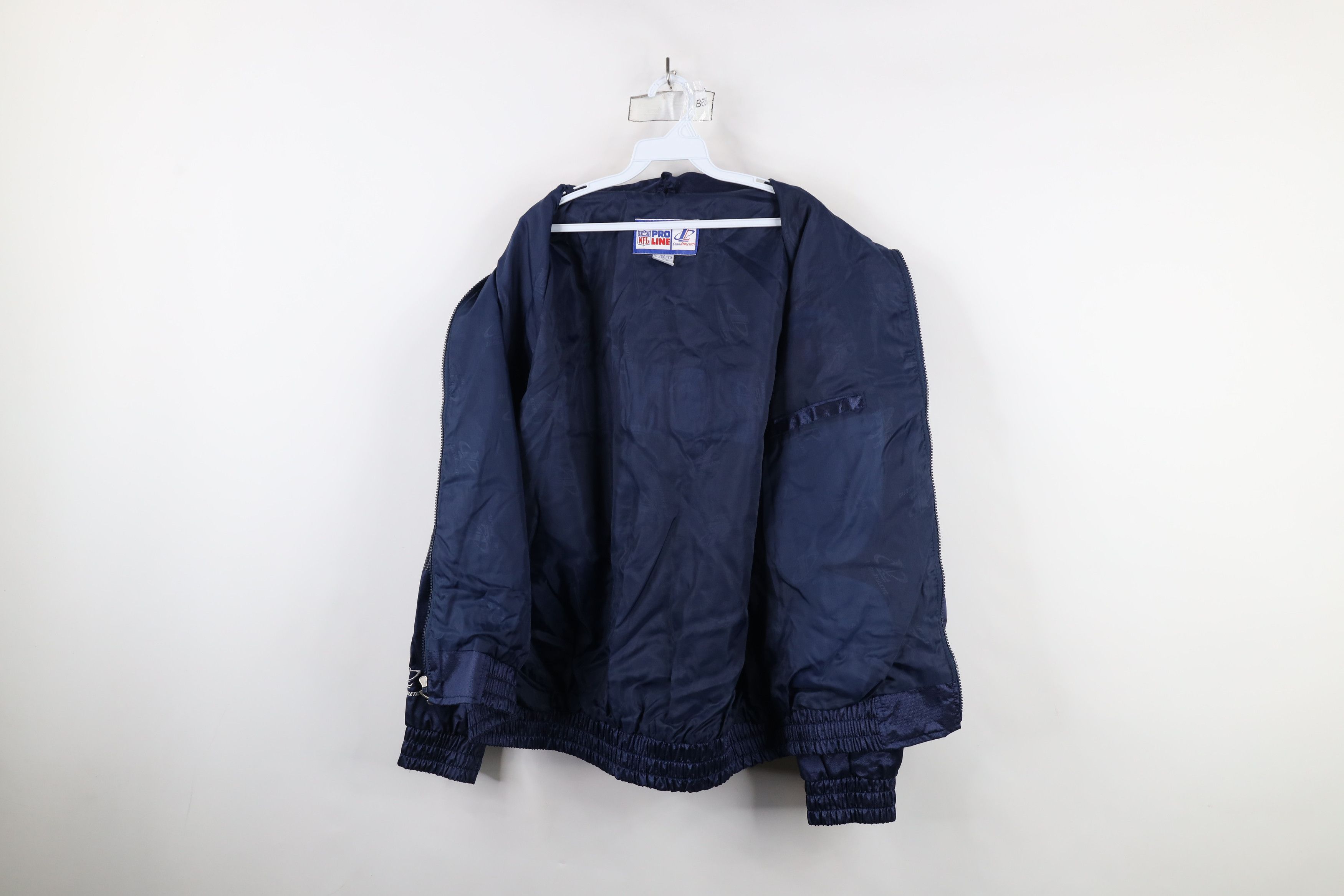 Vintage Vintage 90s NFL Pro Line Broncos Football Windbreaker Jacket Size US XL / EU 56 / 4 - 11 Thumbnail