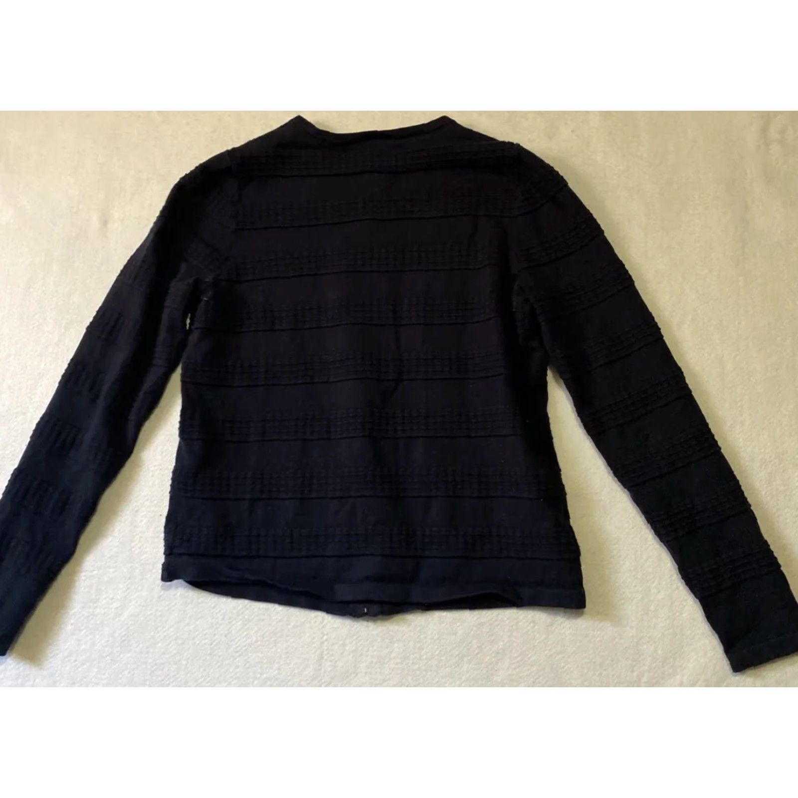 Ann Taylor Ann Taylor Loft Cardigan Women M Dark Blue Cotton Lightweight Cardigan Mens? Size M / US 6-8 / IT 42-44 - 7 Thumbnail