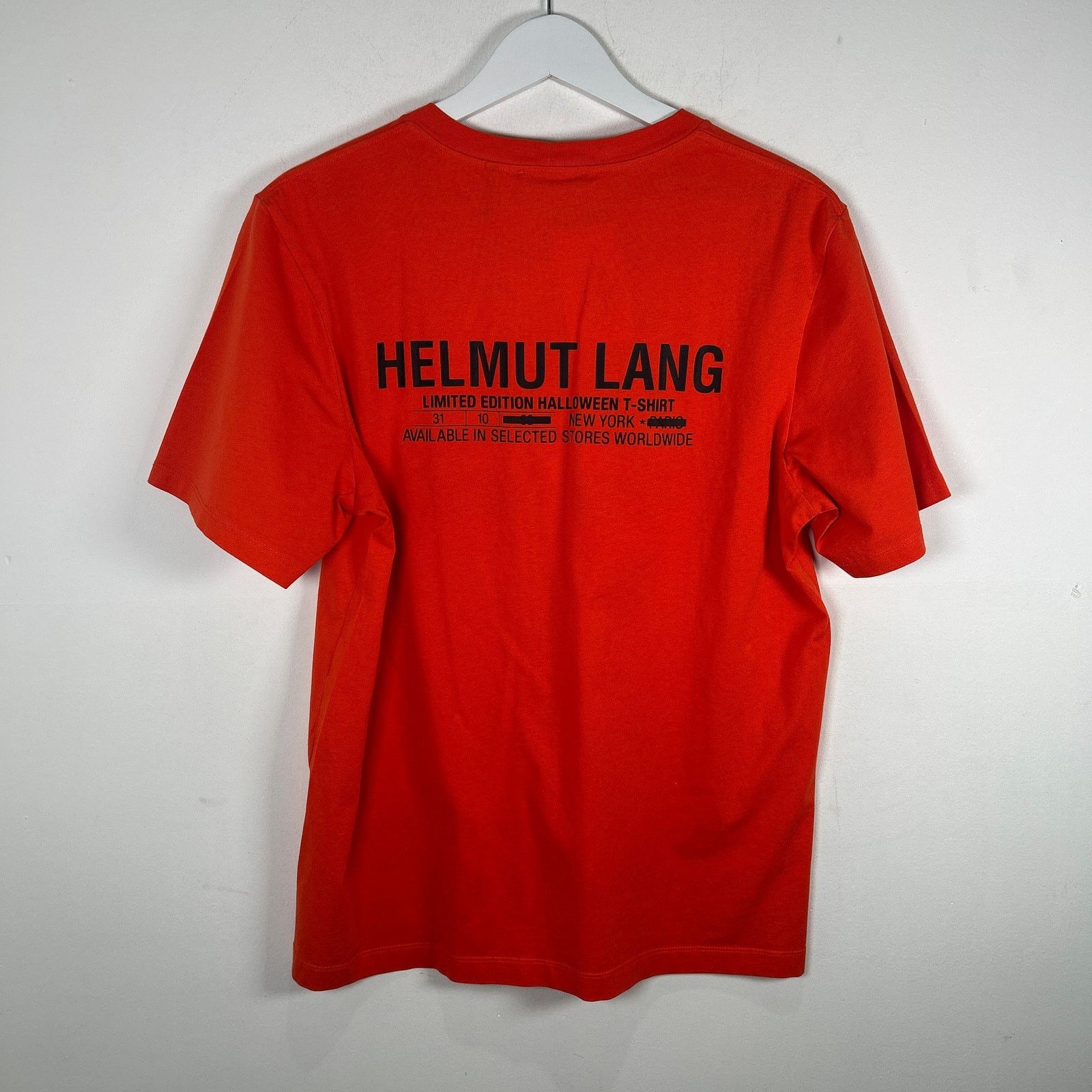 Helmut Lang Helmut Lang Halloween Edition T-Shirt Size L Size US L / EU 52-54 / 3 - 2 Thumbnail
