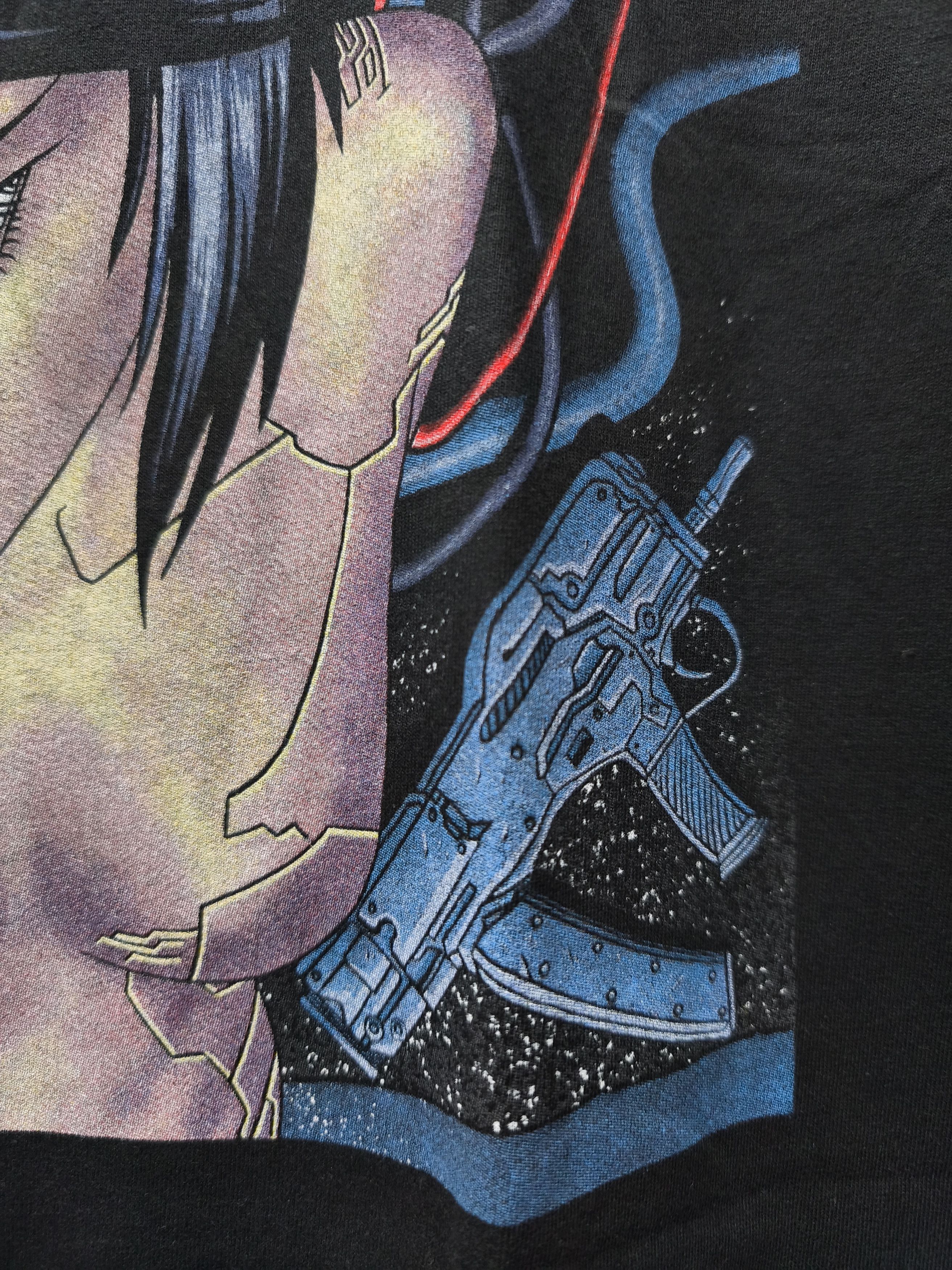 Anime Ghost In The Shell Around The Cyborg T-shirt Size US XL / EU 56 / 4 - 6 Thumbnail