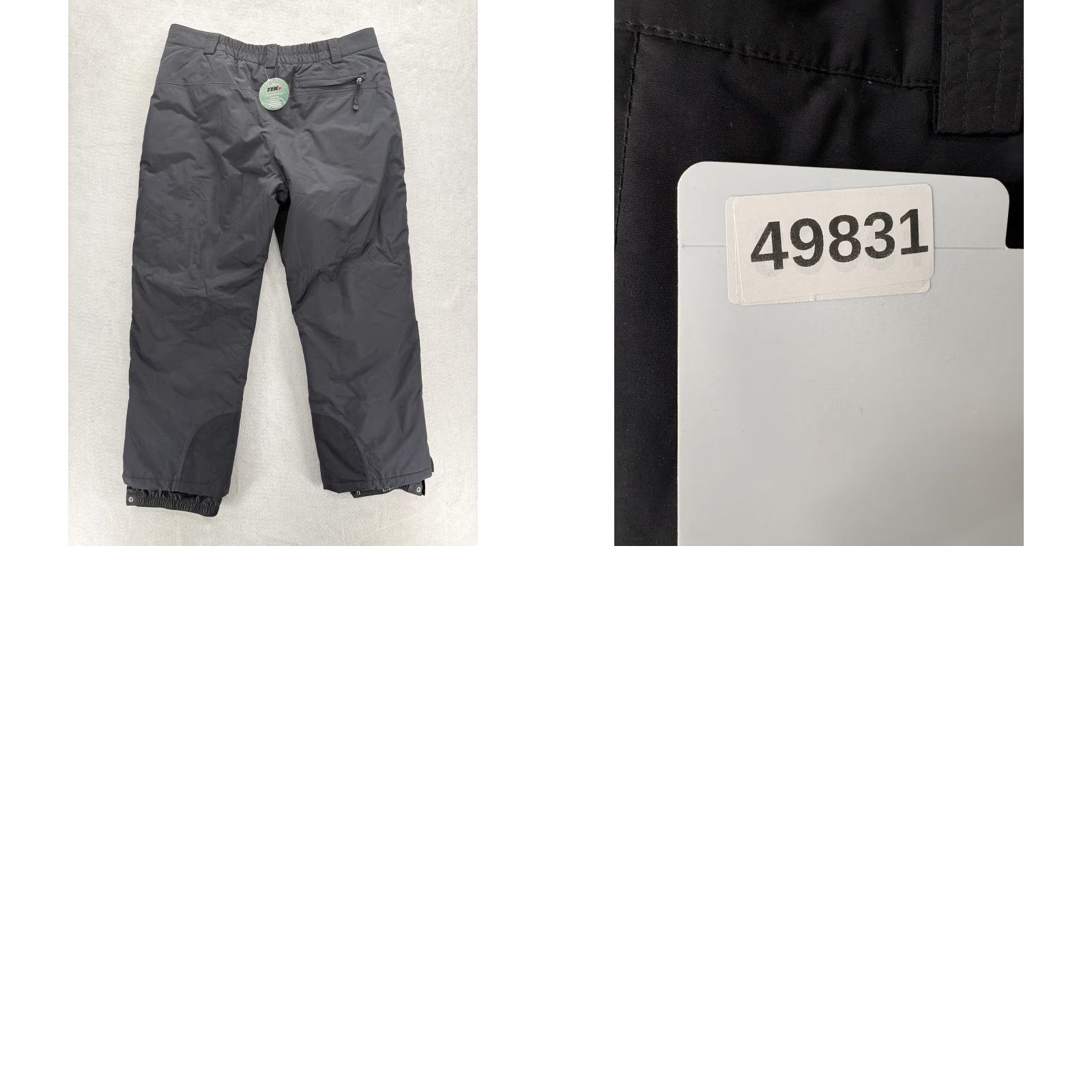 Vintage L.L. Bean TEK 2 Snow Pants Mens XL Black Waterproof Insulated Ski Snow Outdoors Pants Mens XL Black Waterproof Insulated Snow Pants TEK2 Size US 36 / EU 52 - 9 Thumbnail