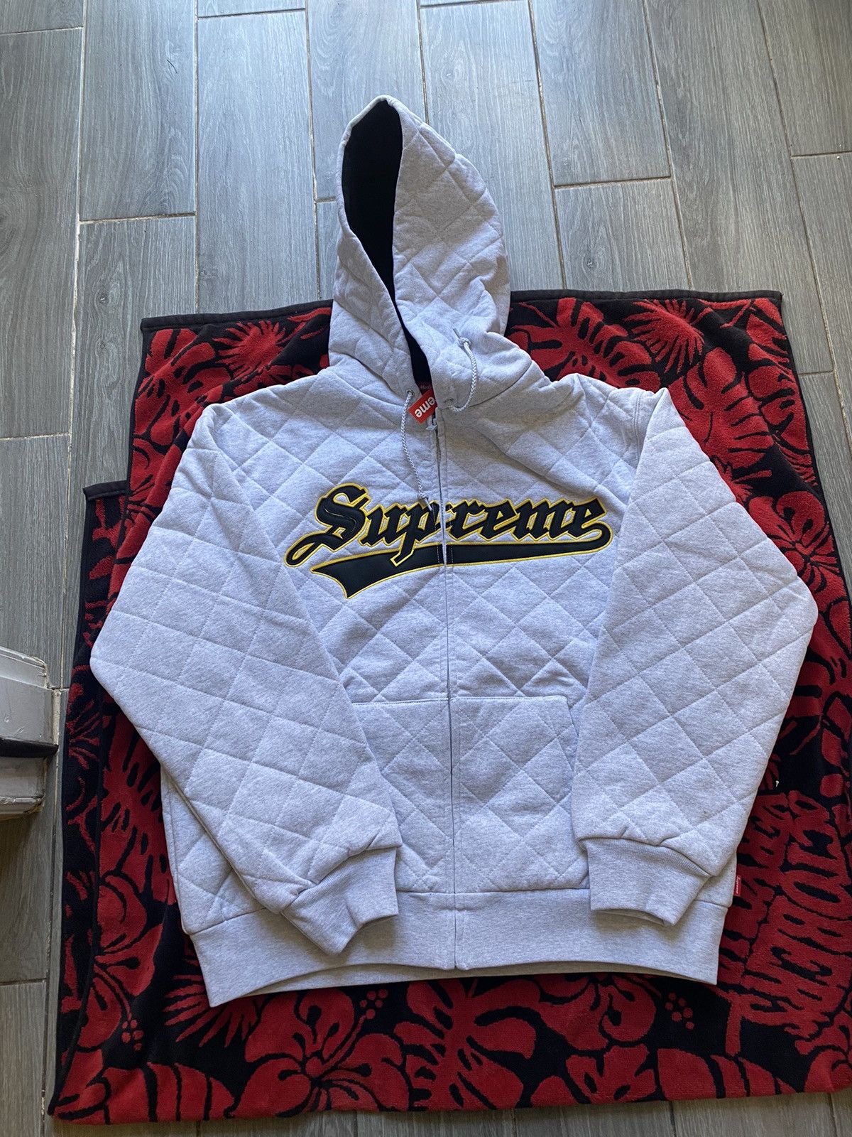 Supreme Supreme Hooded Zip Up Thermal Leopard Size Medium | Grailed