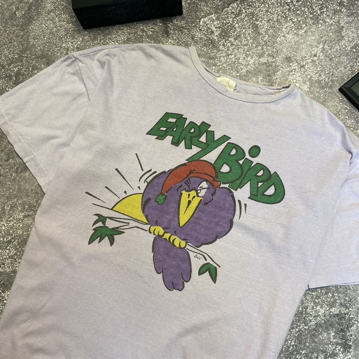 Vintage Vintage Early Bird Humor 90’s tee Graphic Logo Size US XXL / EU 58 / 5 - 2 Thumbnail