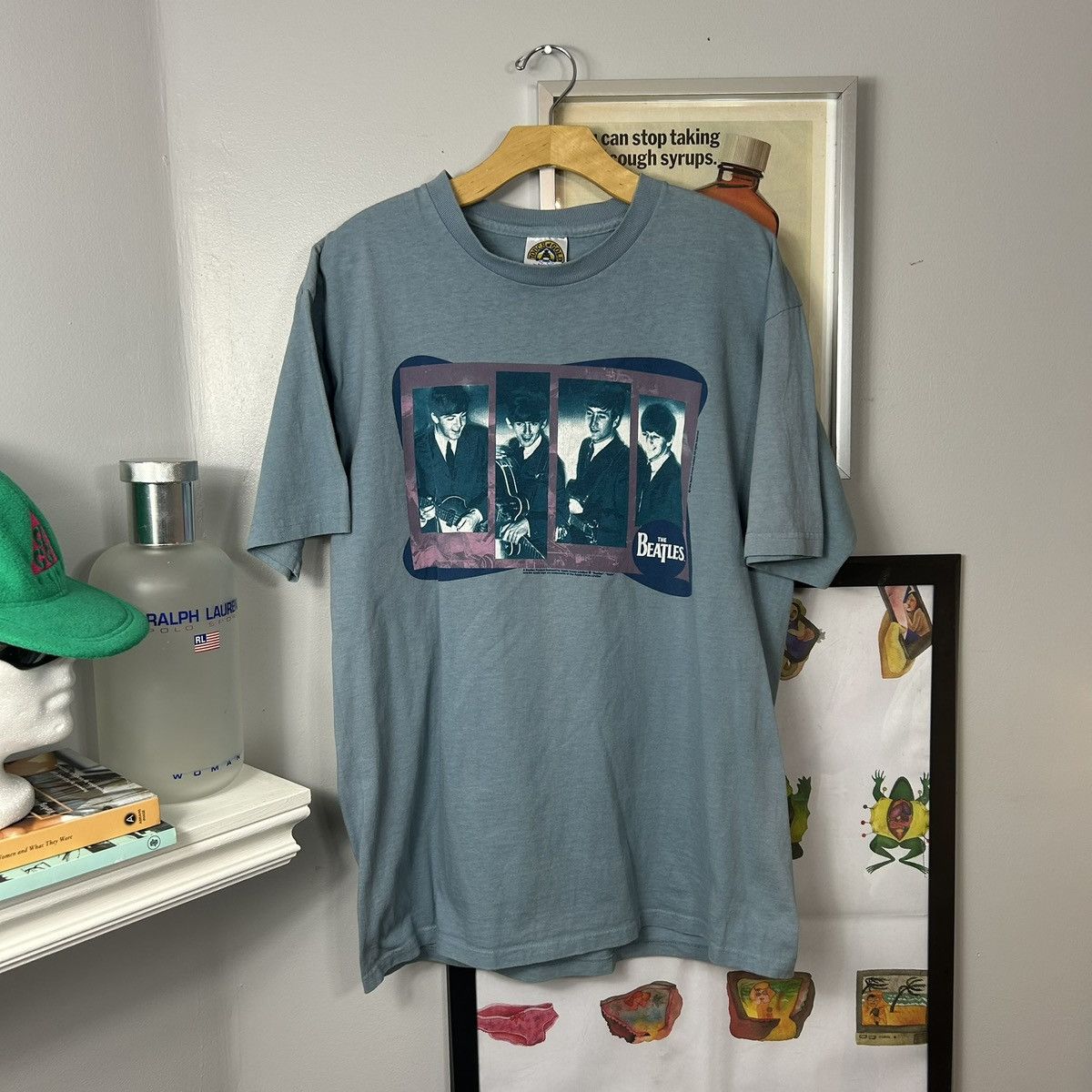 Vintage 1990s The Beatles Graphic Band T Shirt Size L Size US L / EU 52-54 / 3 - 1 Thumbnail
