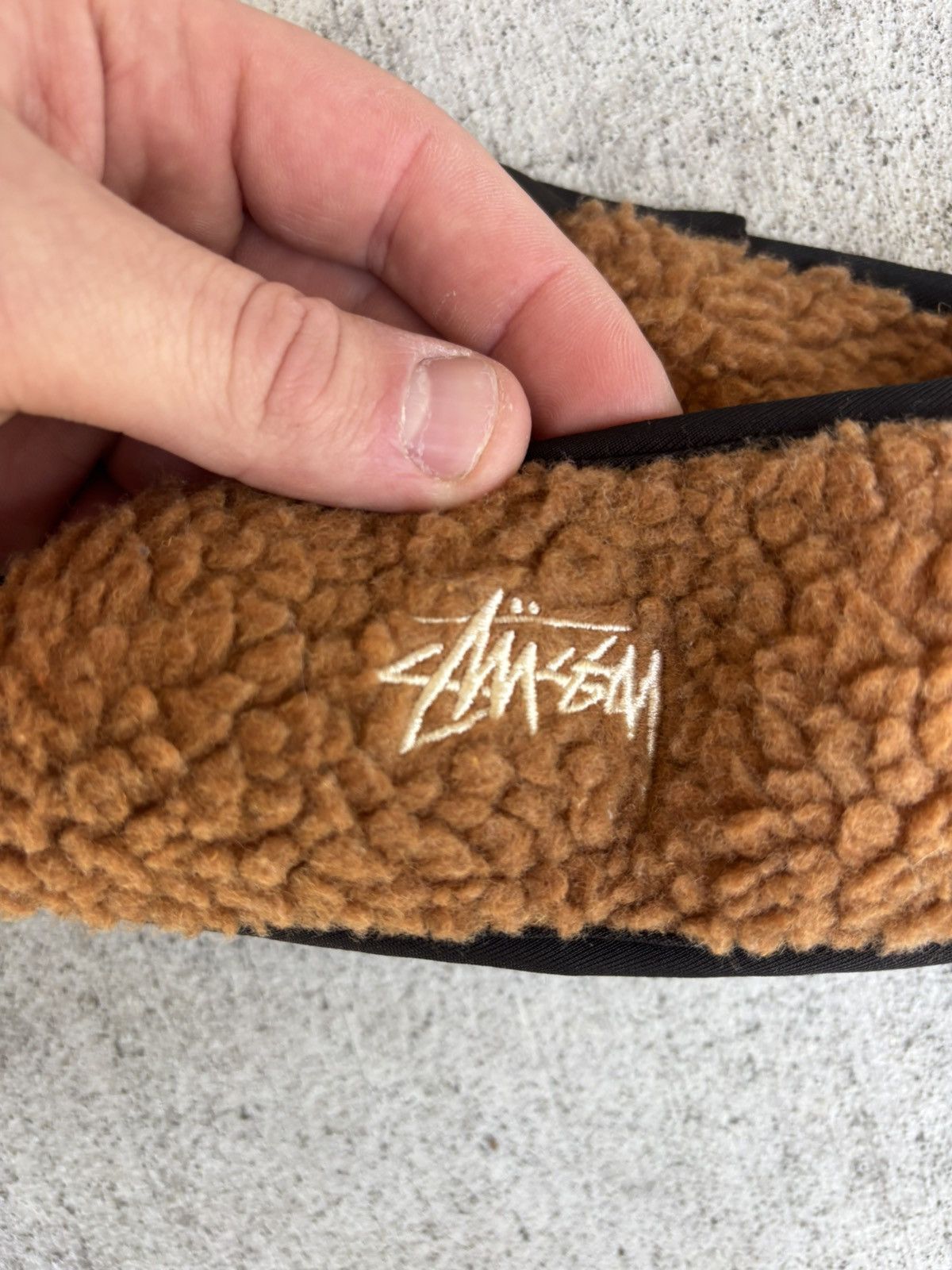Stussy Stussy sherpa headband Size ONE SIZE - 5 Thumbnail