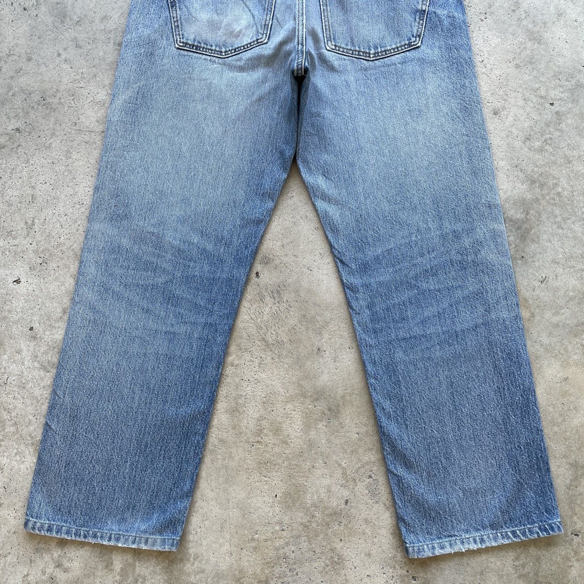 Japanese Brand W33💥 Vintage Japanese Faded Blue Wash Denim Jeans Pants Size US 33 - 11 Thumbnail
