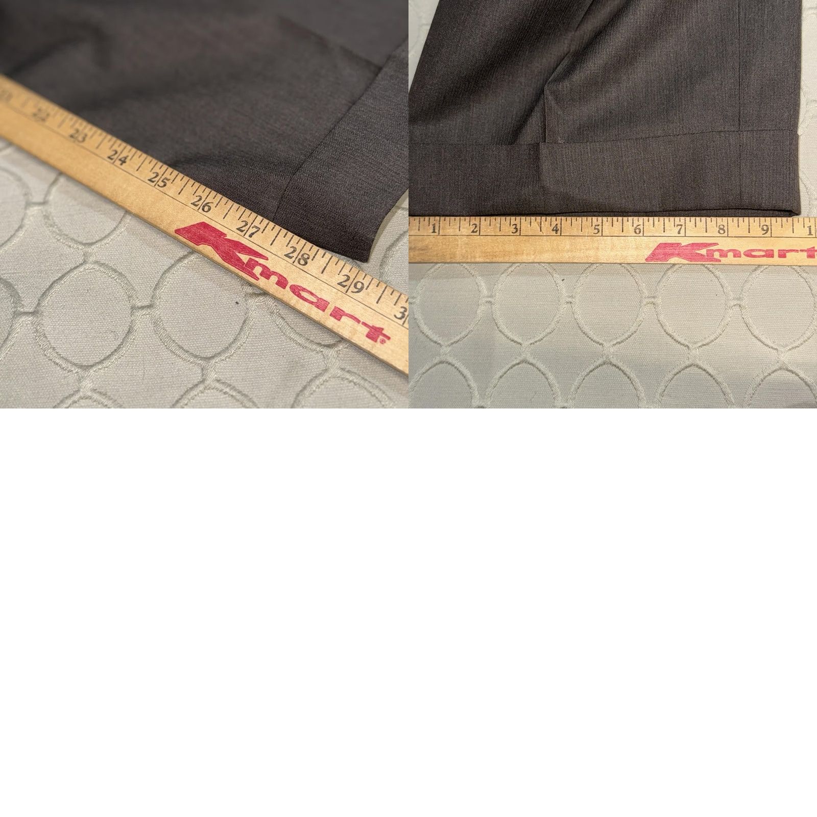 Ermenegildo Zegna Ermenegildo Zegna Dress Pants Mens 40 Wool Brown Gray Pleated Cuffed Made in Italy Mens Pants Wool Pleated Cuffed Business Formal 40s Mens Size US 38 / EU 54 - 8 Thumbnail