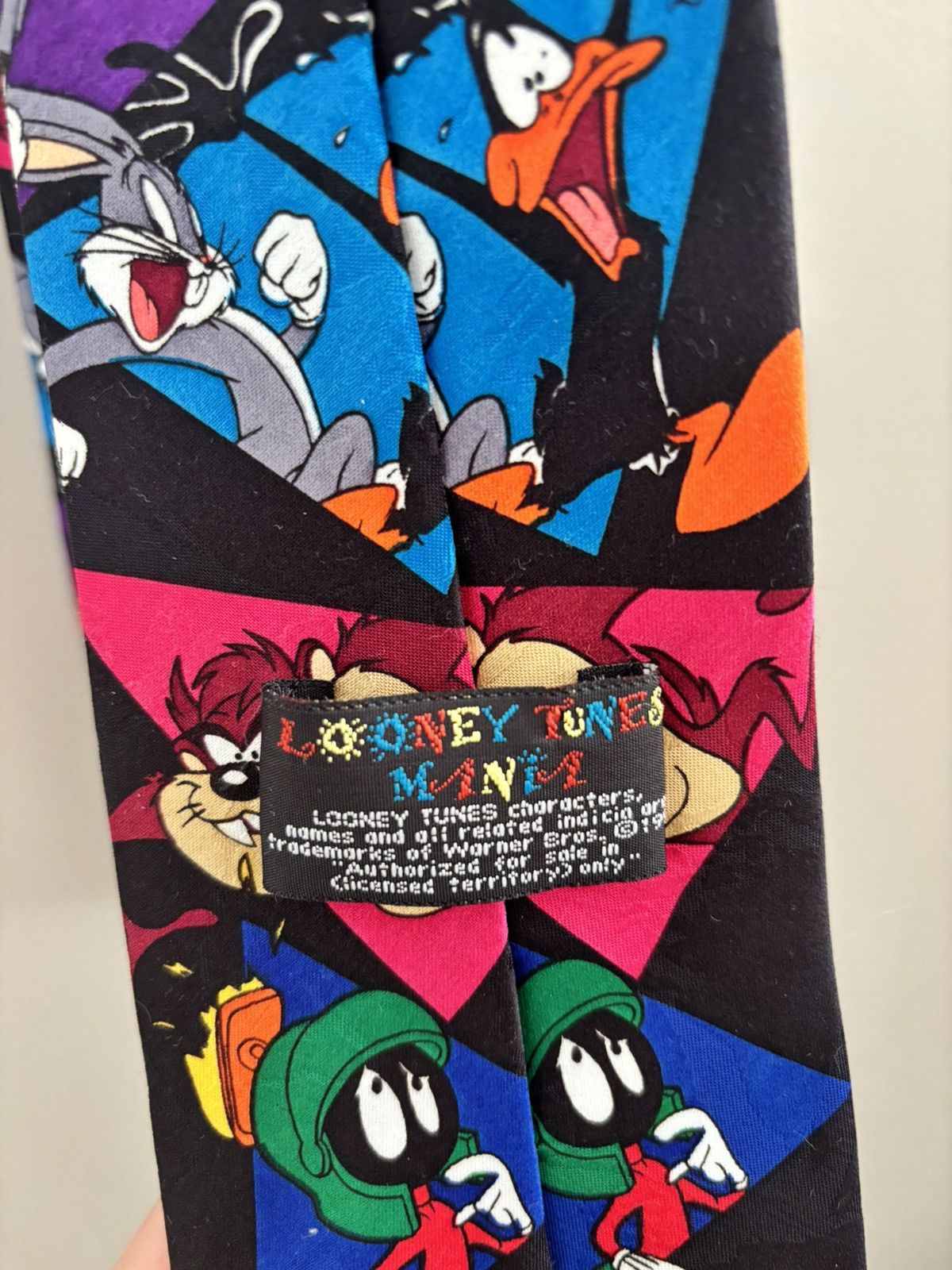 Vintage Vintage Looney Tunes Tie 1993 Size ONE SIZE - 3 Thumbnail