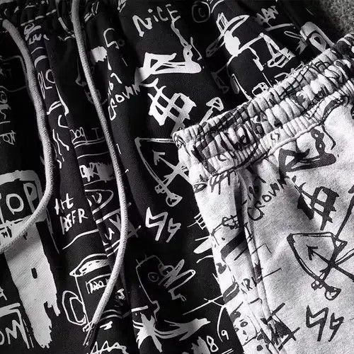 Japanese Brand 20SS Indigo Union Japan Black Blackboard Sweatshorts Size US 32 / EU 48 - 2 Thumbnail