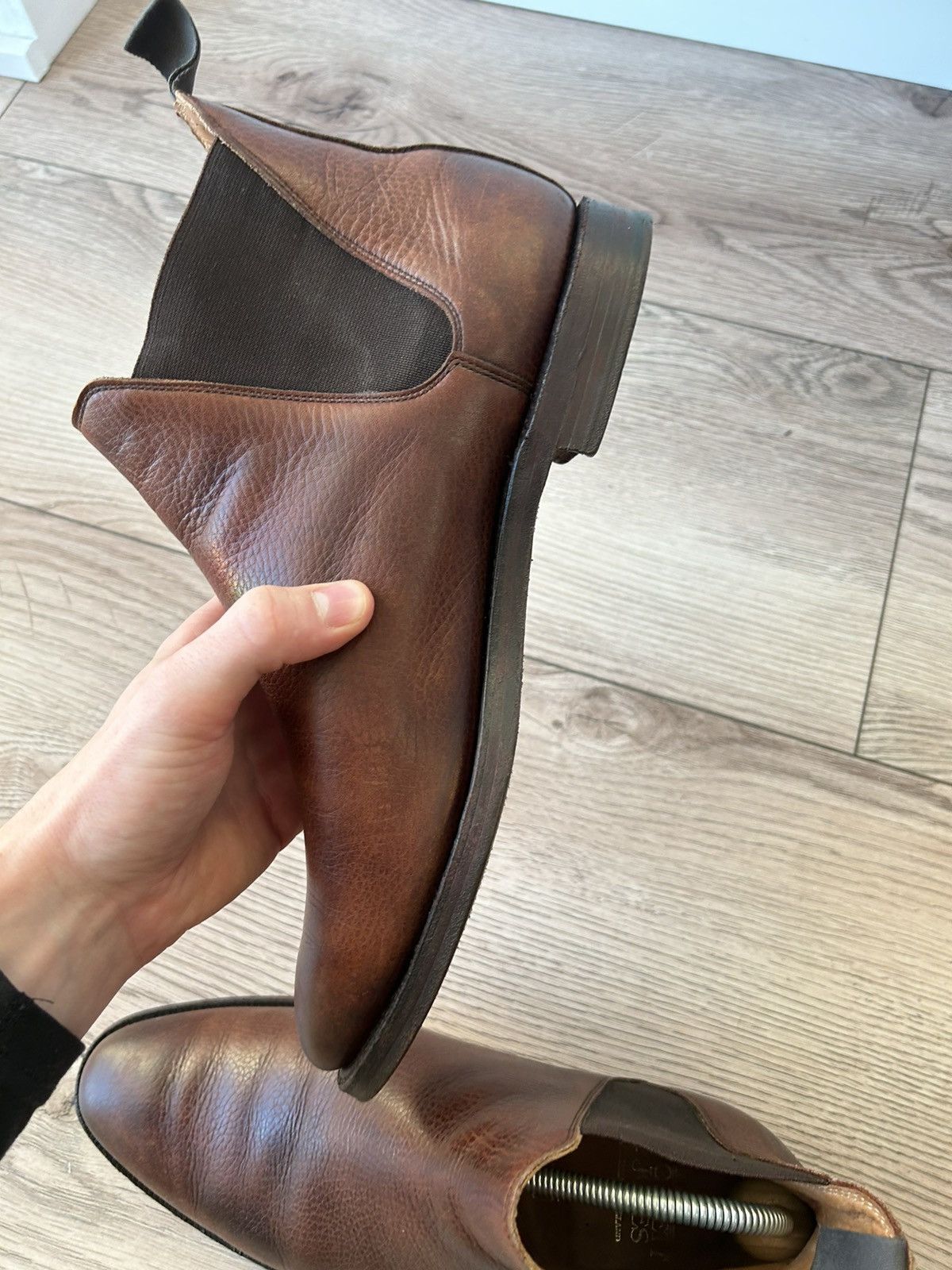 Crockett & Jones Crockett & Jones Chelsea 8 Brown Calf Size US 8 / EU 41 - 6 Thumbnail
