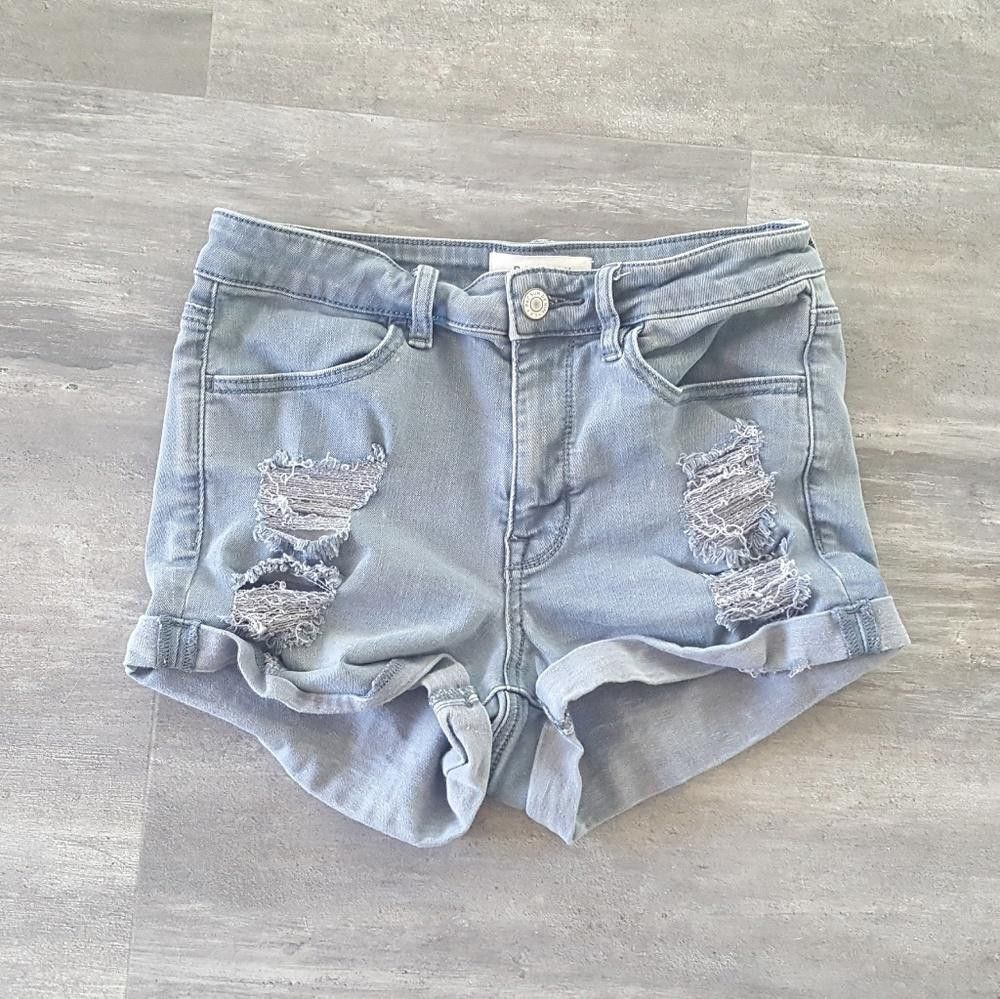 Pacsun Blue Pacsun Super Stretch High Waisted Short Size 26" / US 2 / IT 38 - 1 Thumbnail