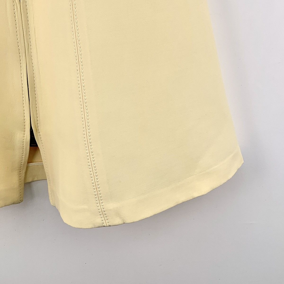 Fendi Fendi Beige Zip Design Casual Long Skirt K26WX Size 26" / US 2 / IT 38 - 4 Thumbnail