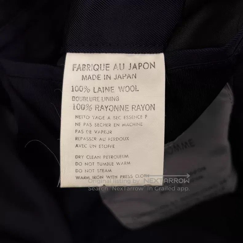 Yohji Yamamoto Yohji Yamamoto size m 93aw reggae four-button blazer Size 36R - 8 Thumbnail