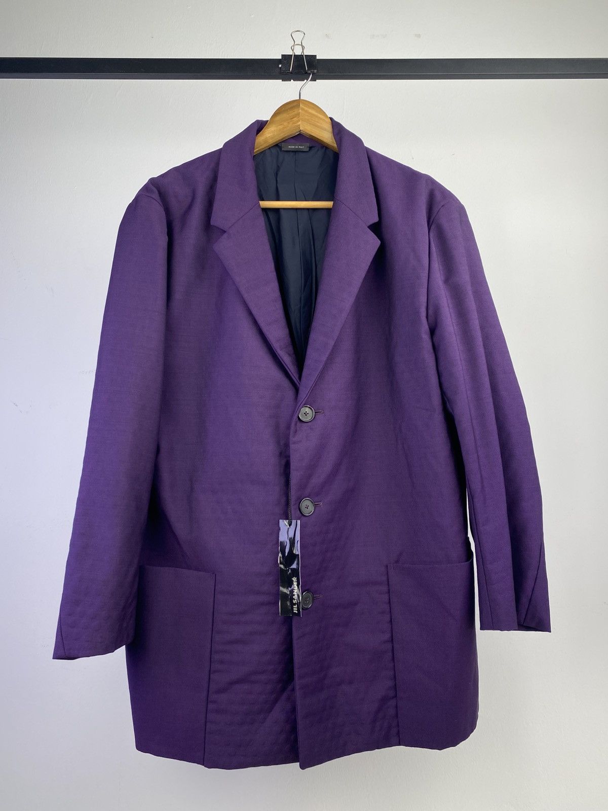 Jil Sander Jil Sander 00s Tailored Blazer Wool Mohair Jacket Italy Size US L / EU 52-54 / 3 - 1 Thumbnail