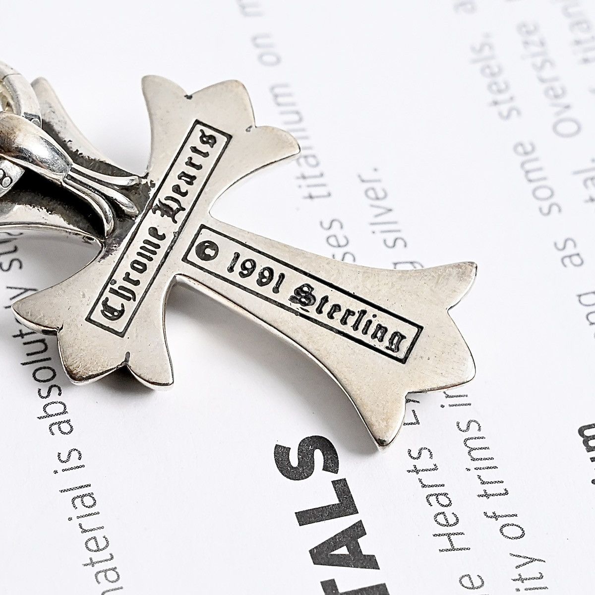 Chrome Hearts CHROME HEARTS CHARM SILVER Size ONE SIZE - 3 Thumbnail