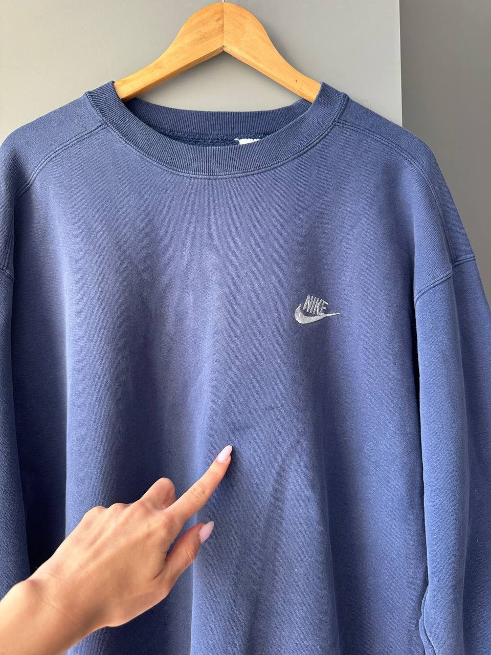 Nike Nike Vintage 80x years USA Sweatshirt Size US L / EU 52-54 / 3 - 3 Thumbnail