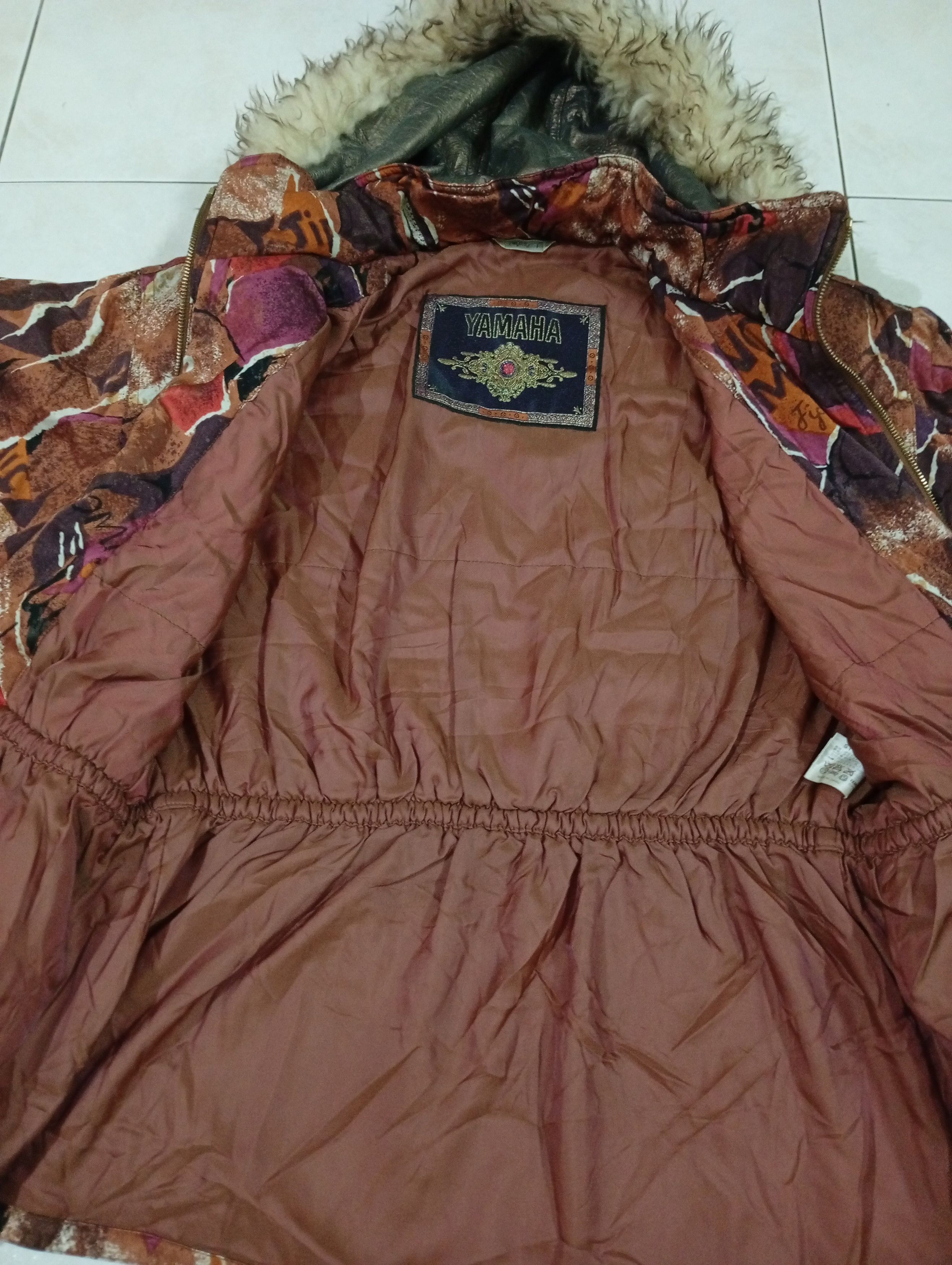 Yamaha Winter jacket Ski wear X bombers Size L / US 10 / IT 46 - 9 Thumbnail