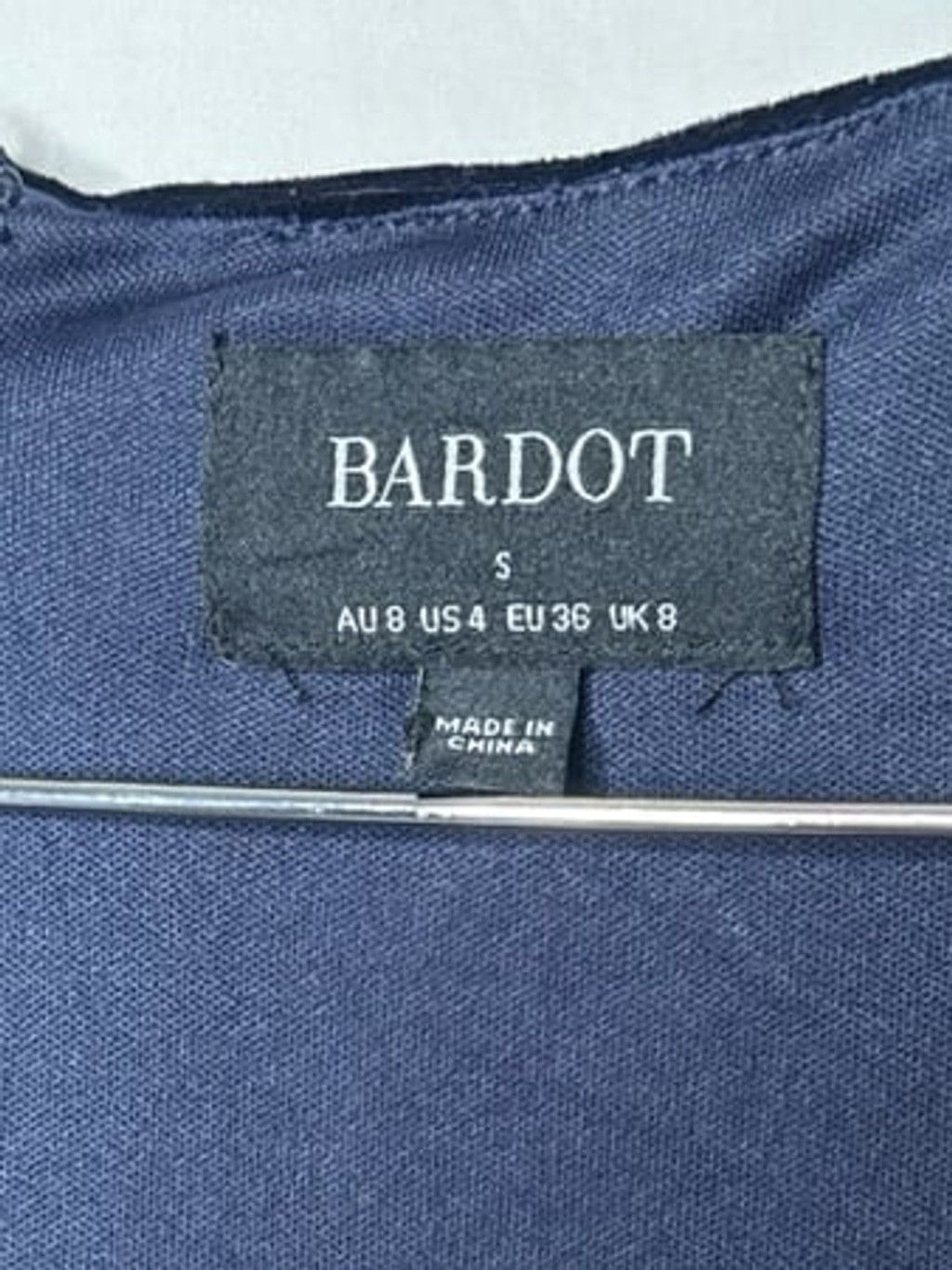 Bardo Bardot blue velvet texture sexy ruched cocktail mini dress S Size S / US 4 / IT 40 - 4 Thumbnail
