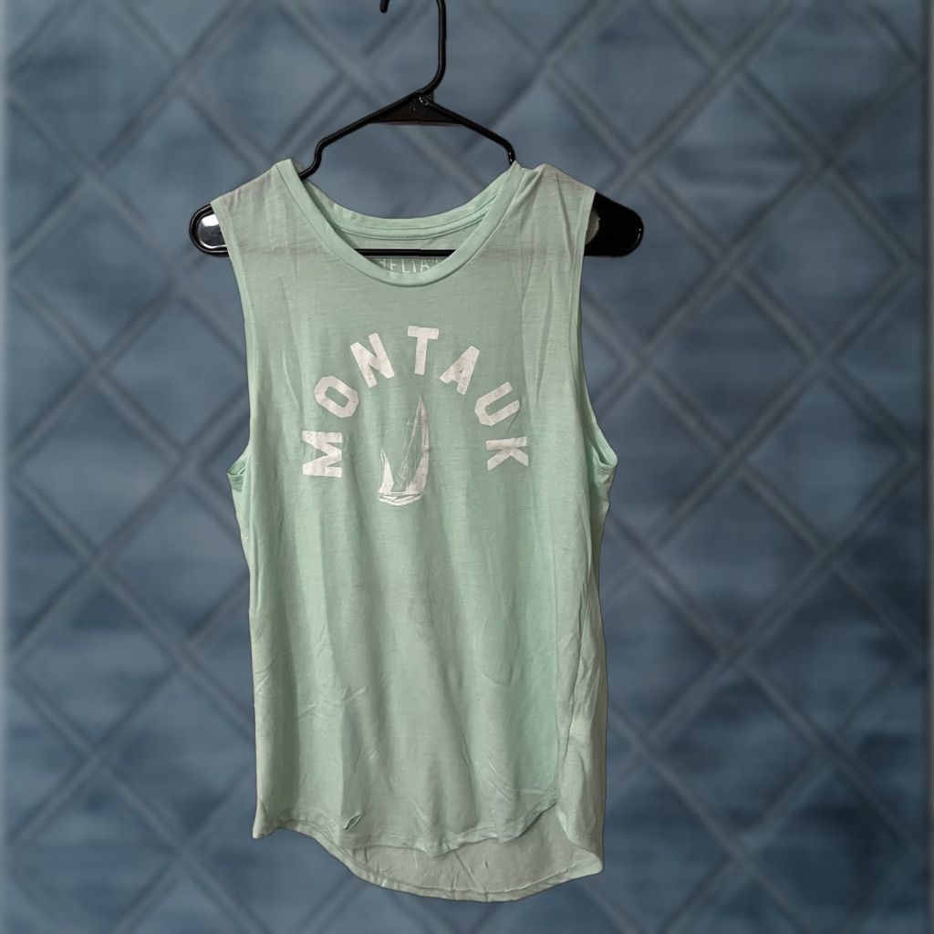 Vintage VINTAGE Delia’s Mint Green Tank Top Women L Tank Top Montauk 90s Theme Shirts Mens Womens? Size L / US 10 / IT 46 - 1 Thumbnail