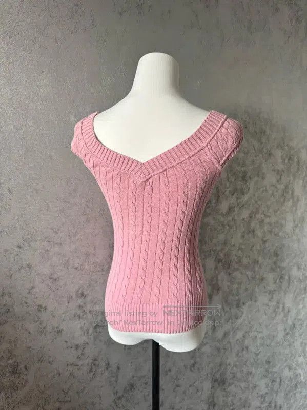Burberry Burberry Pink Cotton Blend Short Sleeve T-Shirt. Size M / US 6-8 / IT 42-44 - 5 Thumbnail