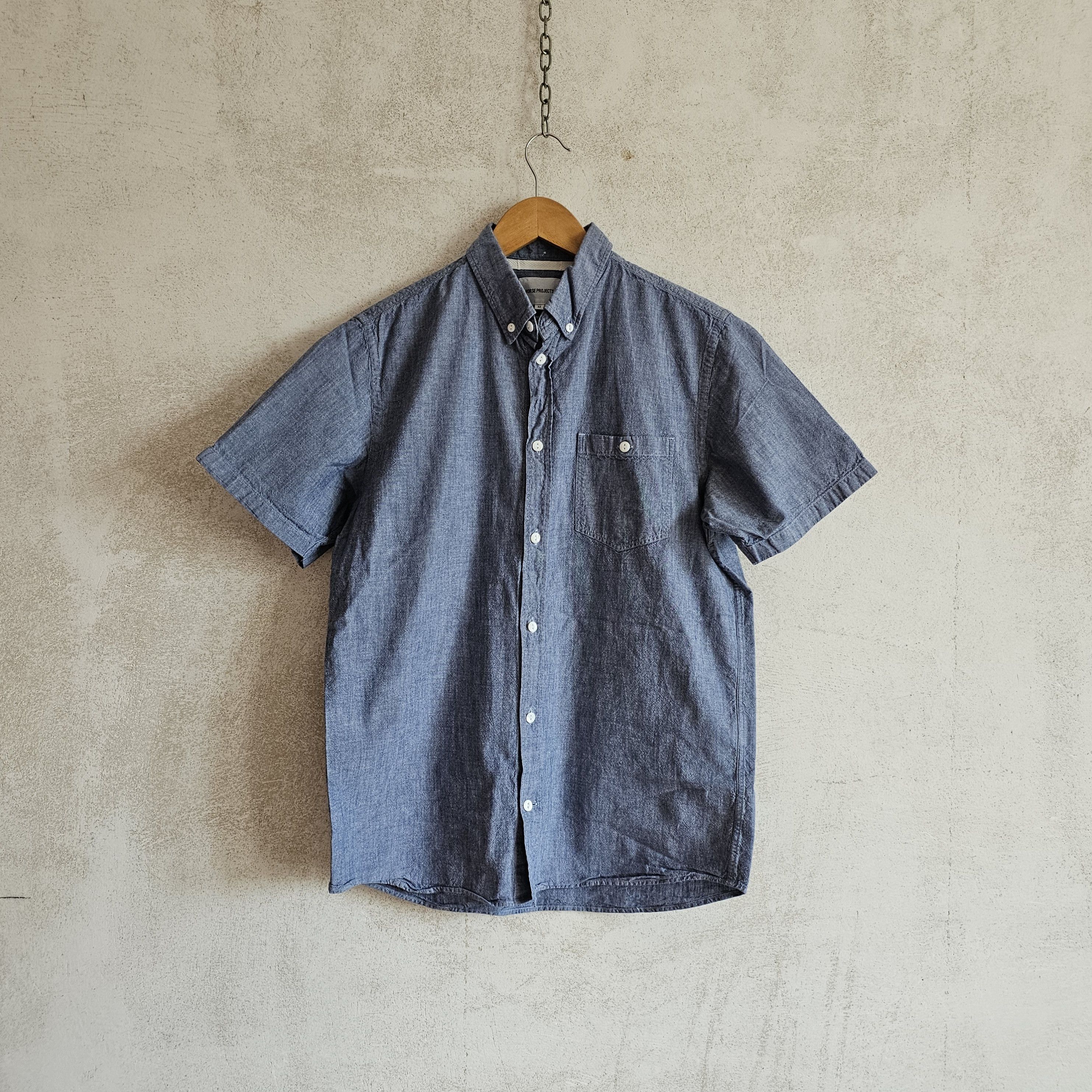 A.P.C. × Acne Studios × Norse Projects Norse Projects cotton shirt Size US M / EU 48-50 / 2 - 1 Thumbnail