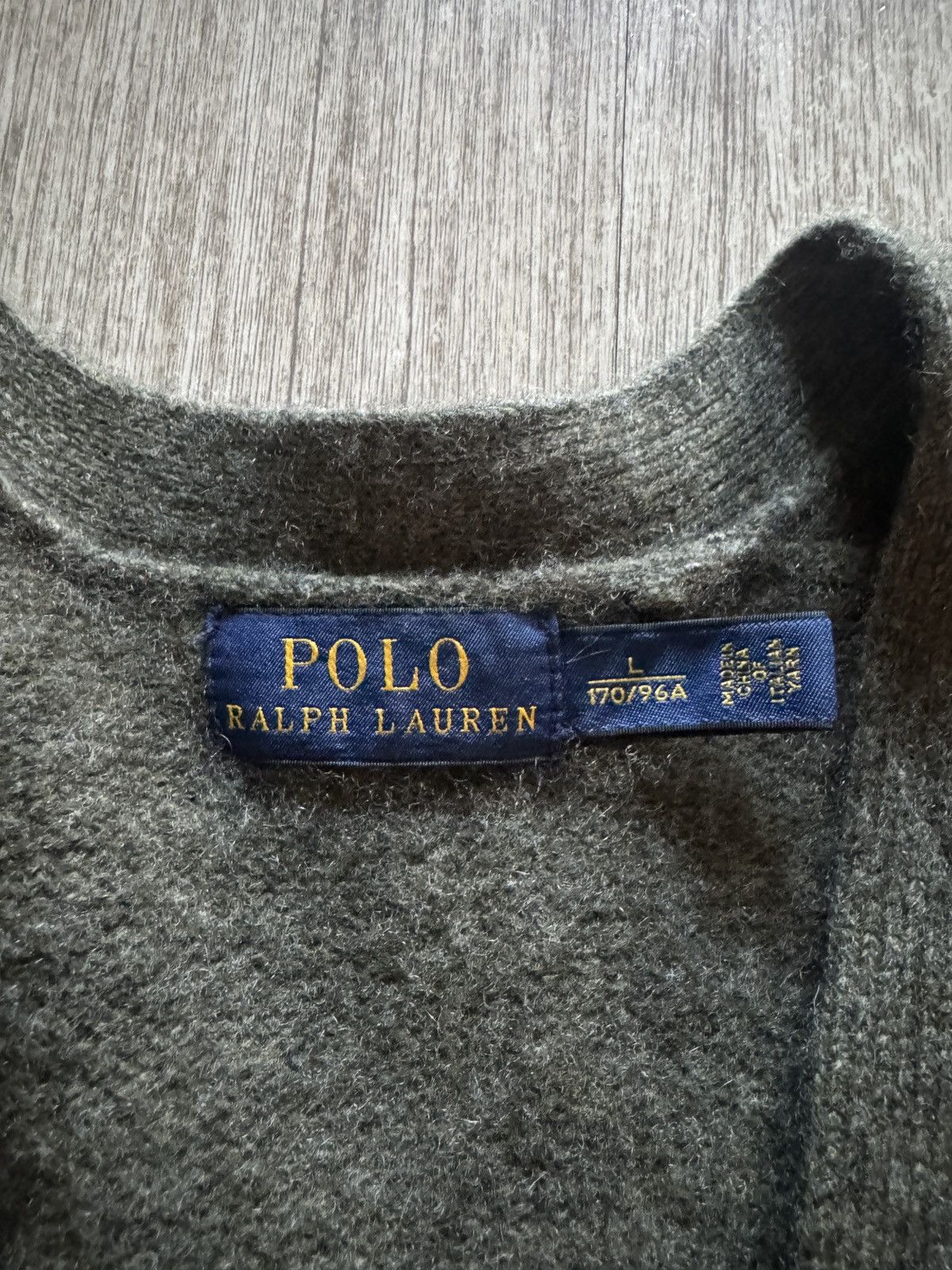 Polo Ralph Lauren Polo Ralph Lauren Wool Cardigan Size US L / EU 52-54 / 3 - 2 Thumbnail