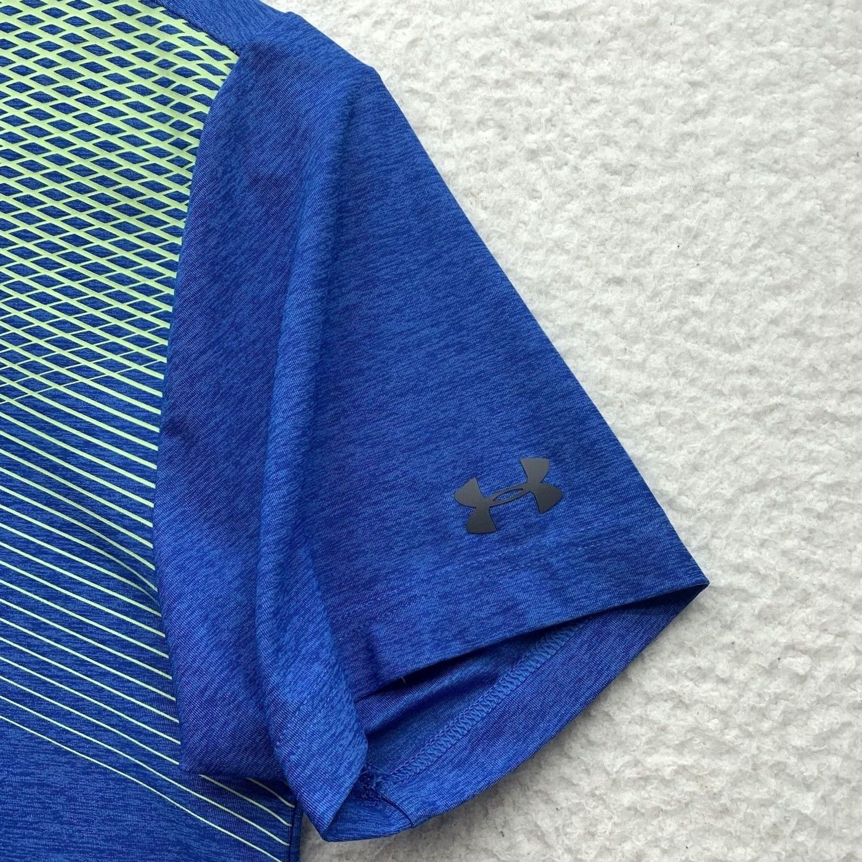 Under Armour Under Armour Polo Shirt Mens Medium M HeatGear Blue Golf Dad Size US M / EU 48-50 / 2 - 3 Thumbnail
