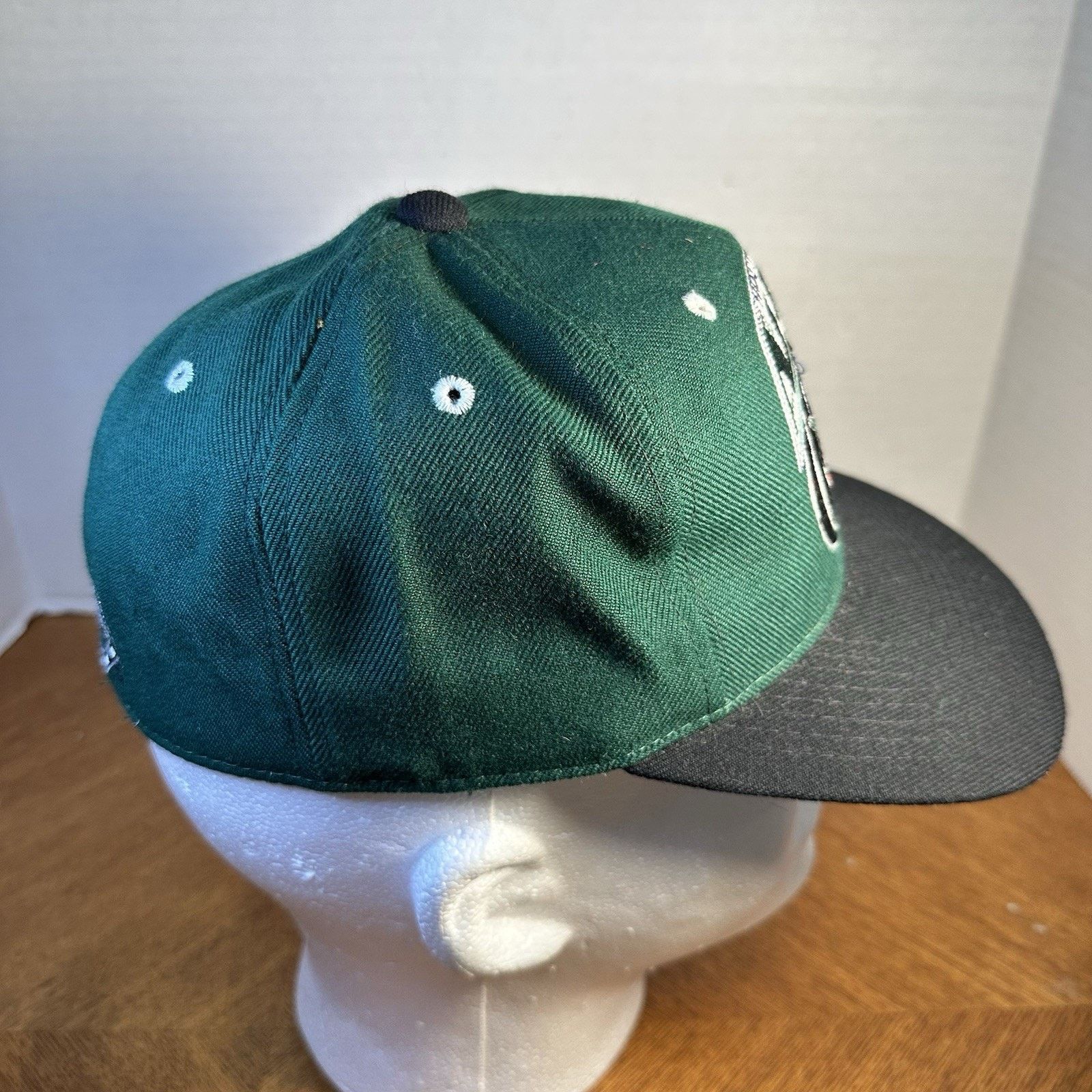 Zephyr Rare Vintage 90s Houston Aeros IHL Fitted Hat Size 6 7/8 New Size ONE SIZE - 2 Thumbnail
