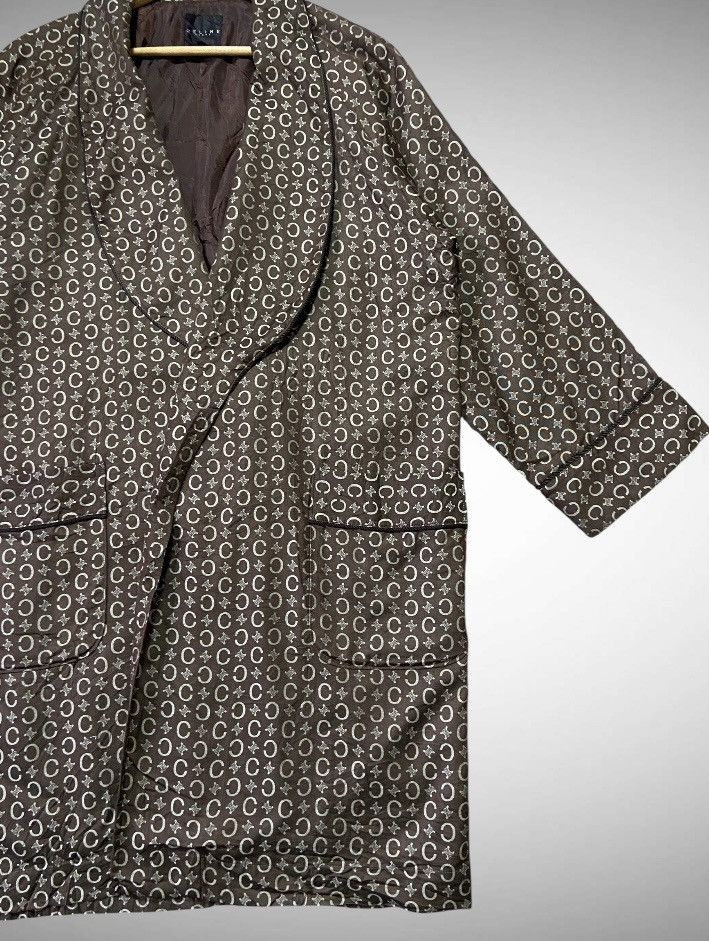 Celine Vintage Celine Homme Monogram Print Robe Size US M / EU 48-50 / 2 - 5 Thumbnail
