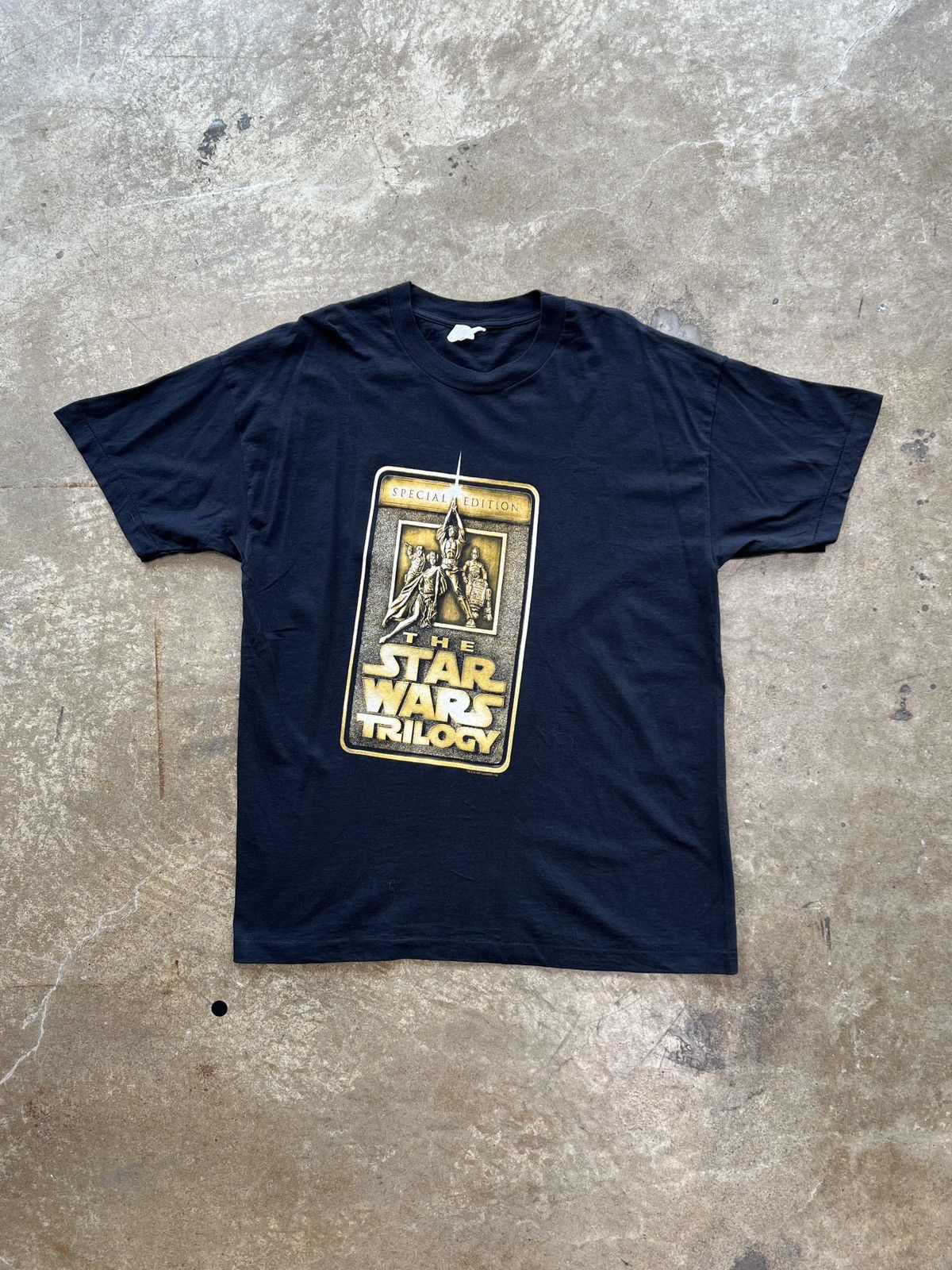 Star Wars Vintage 1997 Star Wars Trilogy Special Edition Movie Tee XL Size US XL / EU 56 / 4 - 2 Thumbnail