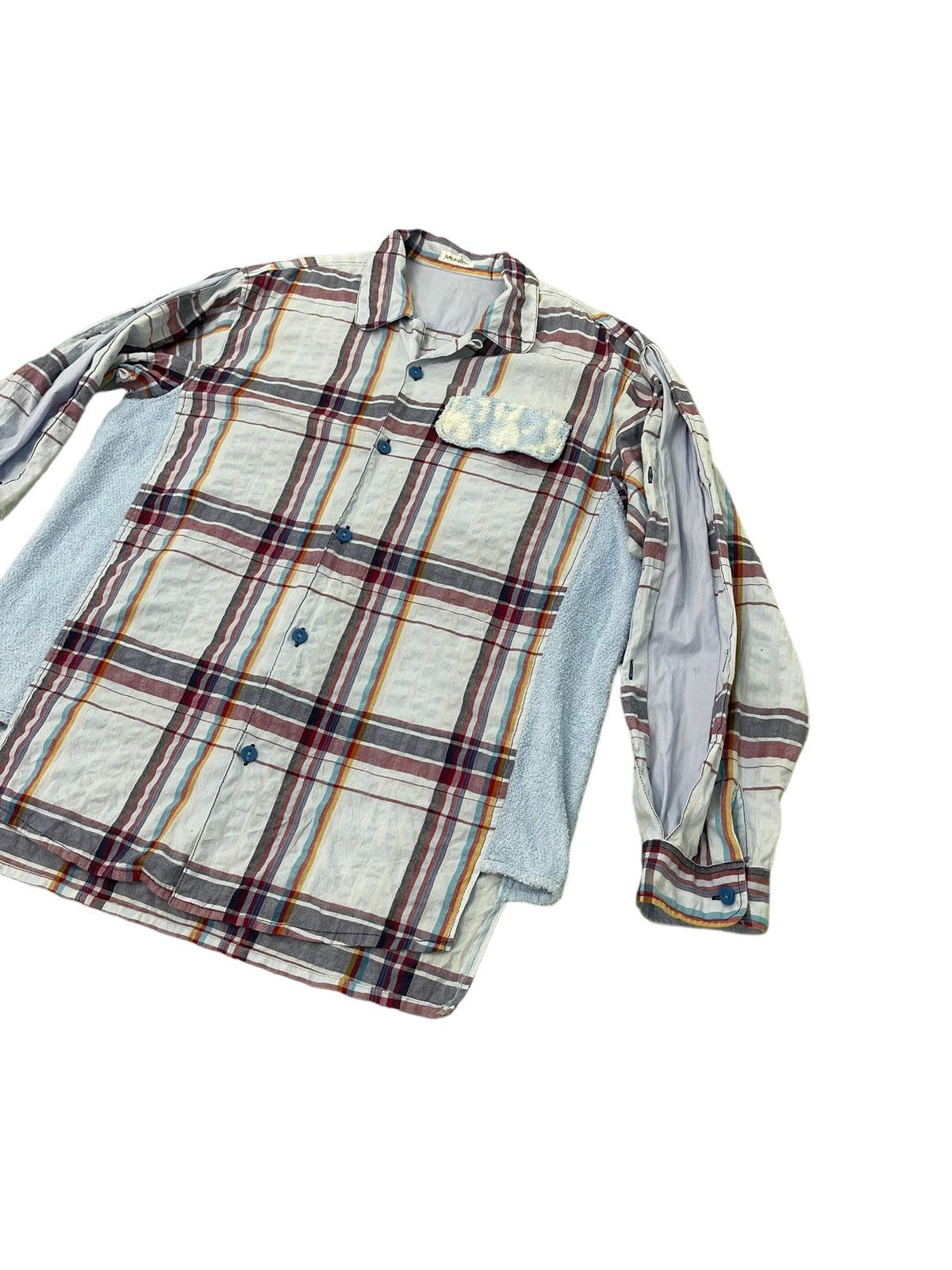 Japanese Brand Hybrid Shirt Milk Boy Japan Check Towel 5🟩2 Size US L / EU 52-54 / 3 - 3 Thumbnail