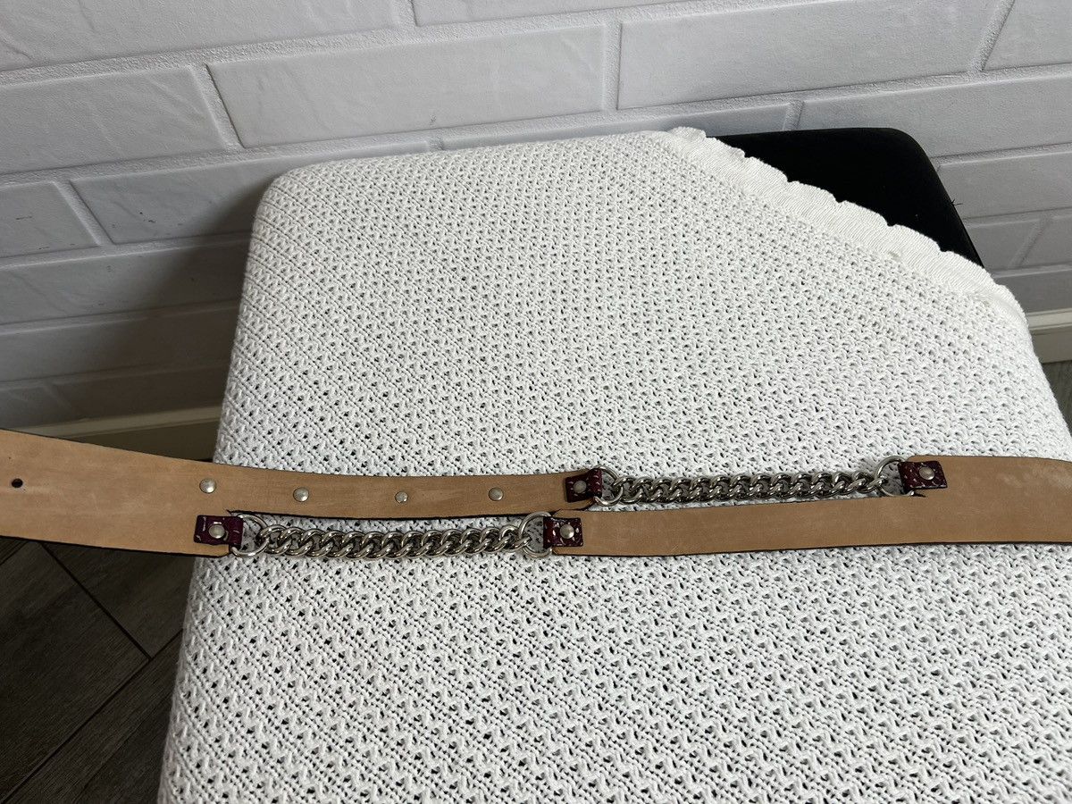 Dolce & Gabbana Dolce & Gabbana Women's Belt Leather Metal Size ONE SIZE - 6 Thumbnail