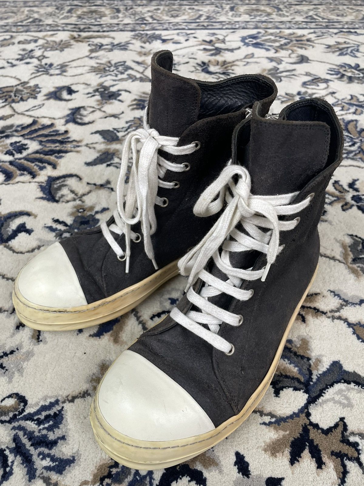 Rick owens ramones high deals