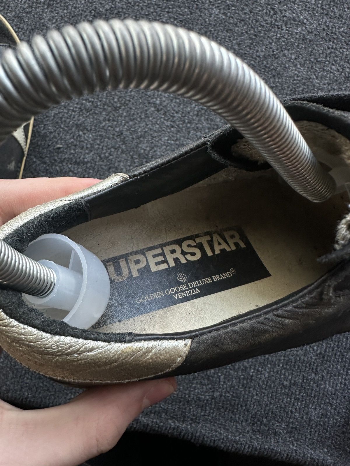 Golden Goose GOLDEN GOOSE 🚨 RARE SUPERSTAR BIG LOGO DIRTY SHOES WMN Size US 6 / IT 36 - 15 Thumbnail