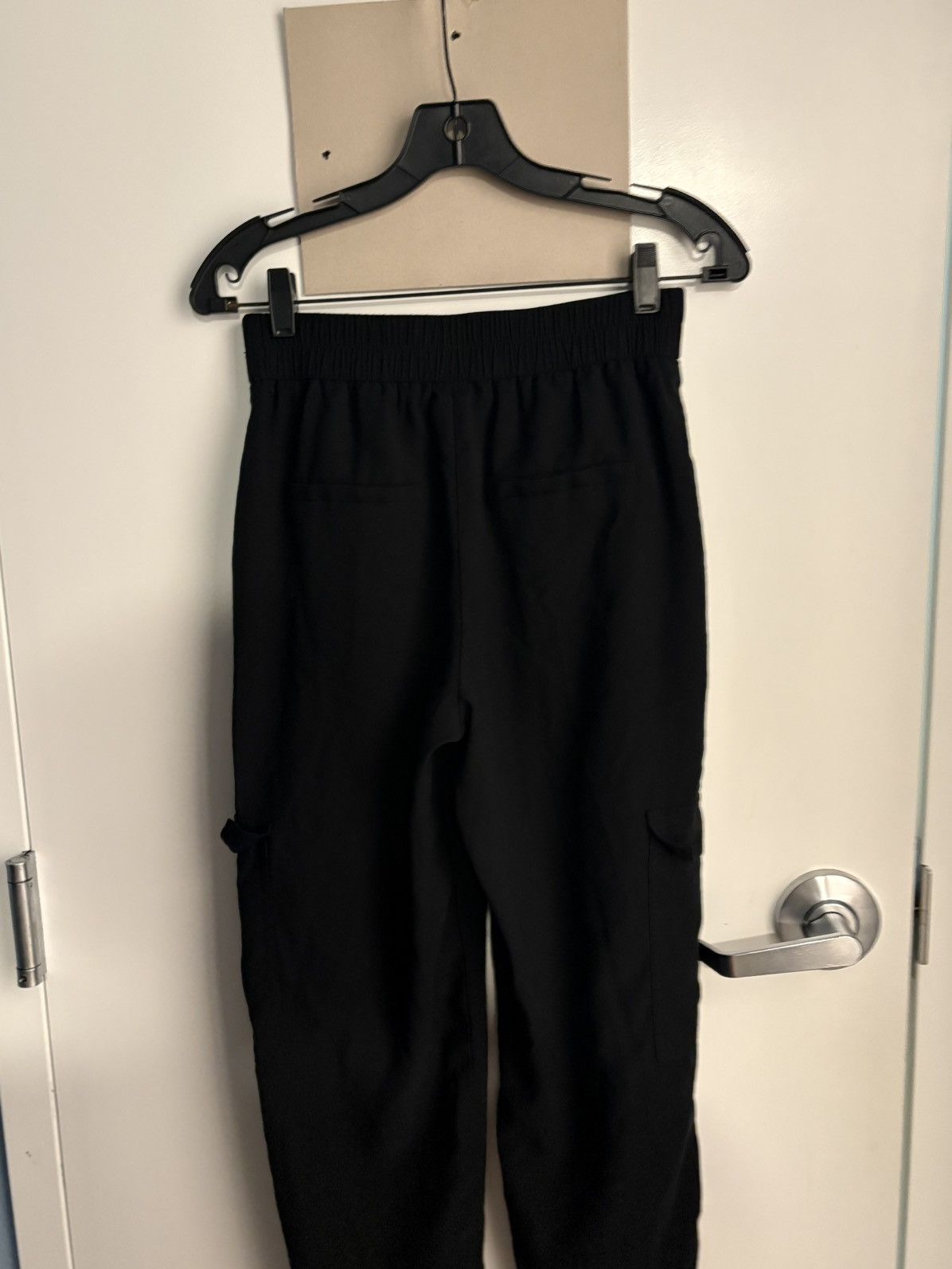 Other A New Day Joggers Black Elastic Waist Pocket Reg Fit Small Size 25" / US 0 / IT 36 - 4 Thumbnail