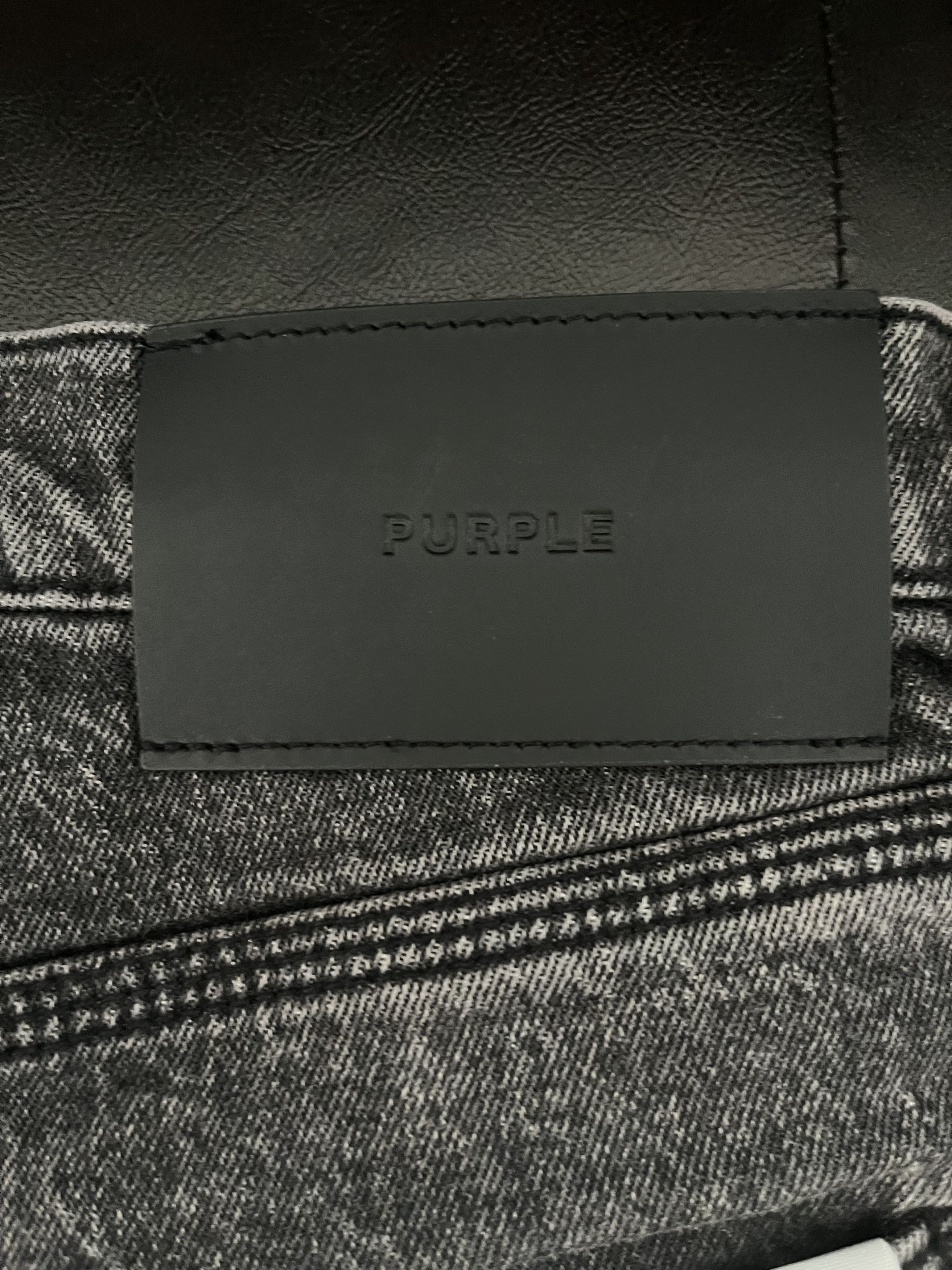 Purple Brand Purple Brand dark monogram jeans size 33 brand new Size US 32 / EU 48 - 4 Thumbnail