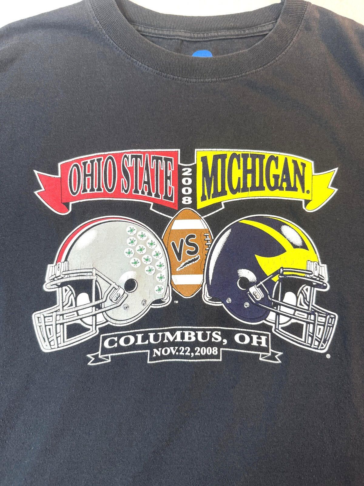NCAA Ohio State Vs Michigan NCAA Shirt Mens L 2008 Ohio Buckeyes Size US L / EU 52-54 / 3 - 2 Thumbnail