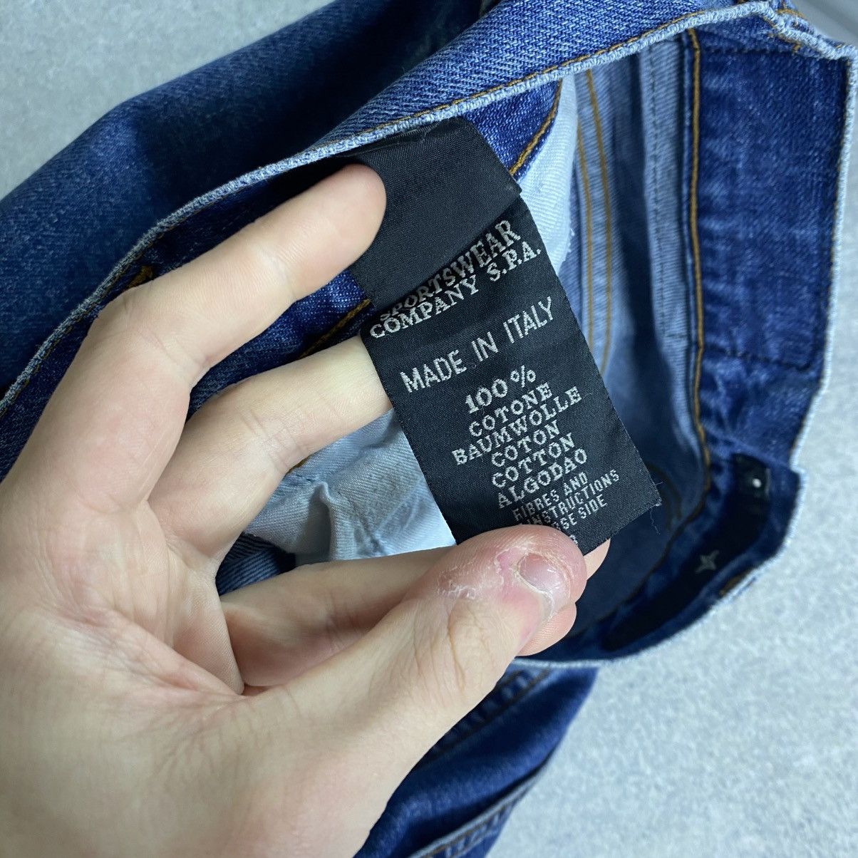 Stone Island Stone Island jeans Italy designer denim streetwear logo 00s Size US 32 / EU 48 - 10 Thumbnail