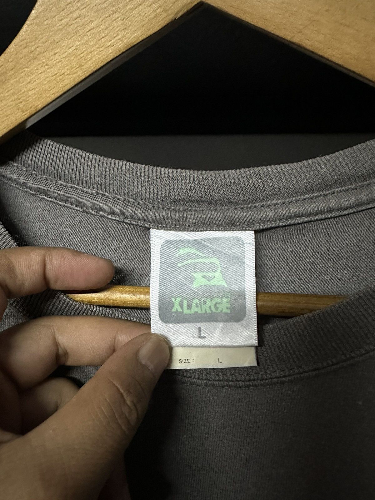Vintage × Xlarge Vintage Xlarge Crew X West Cooper Logo Faded Tee Size US L / EU 52-54 / 3 - 5 Thumbnail