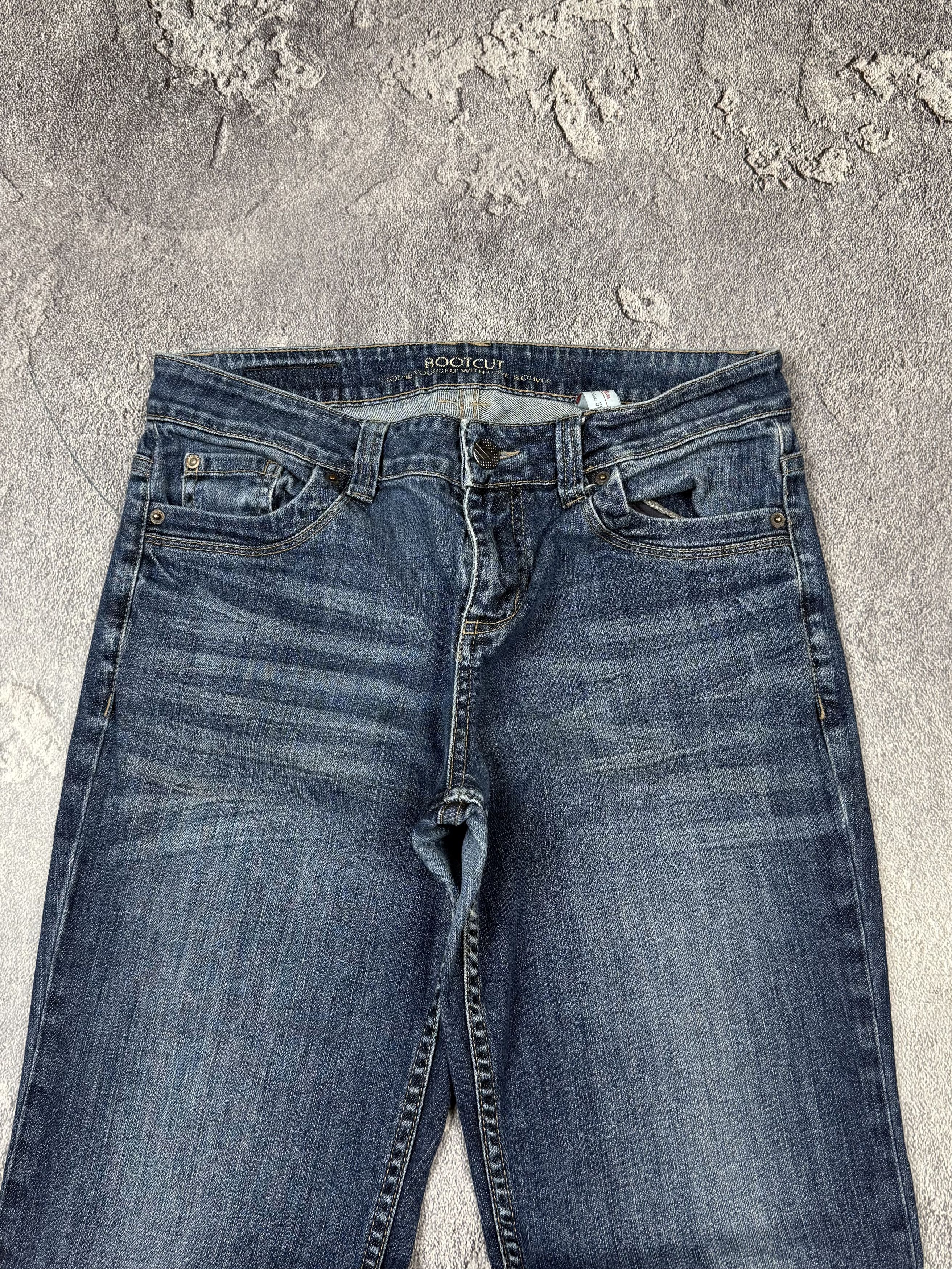 If Six Was Nine Y2K Flared Bootcut 2000s Vibe Jeans Streetwear Size 26" / US 2 / IT 38 - 6 Thumbnail
