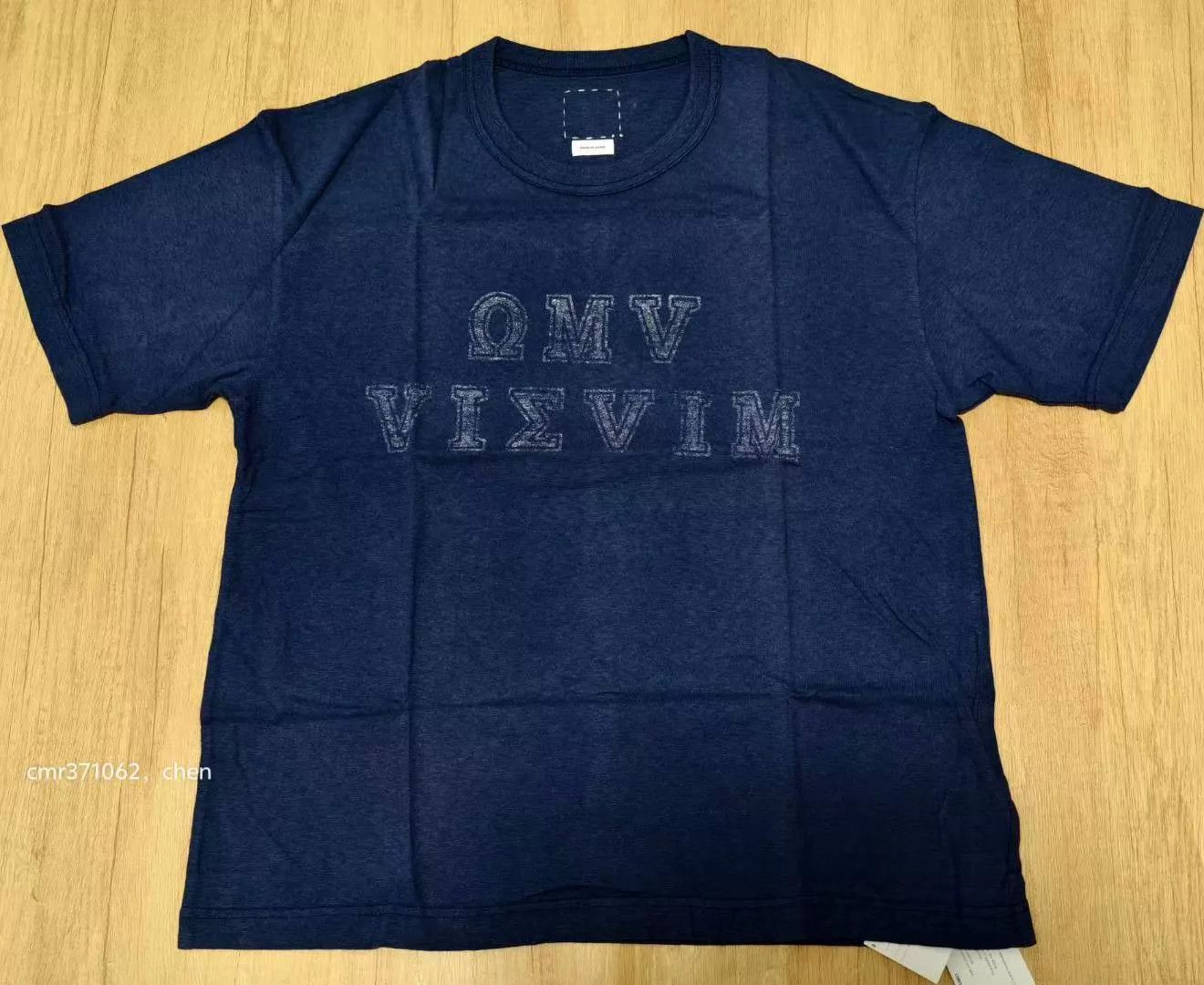 Visvim visvim 22SS JUMBO TEE ALUMNI white 3-4, navy 2 Size US L / EU 52-54 / 3 - 4 Thumbnail