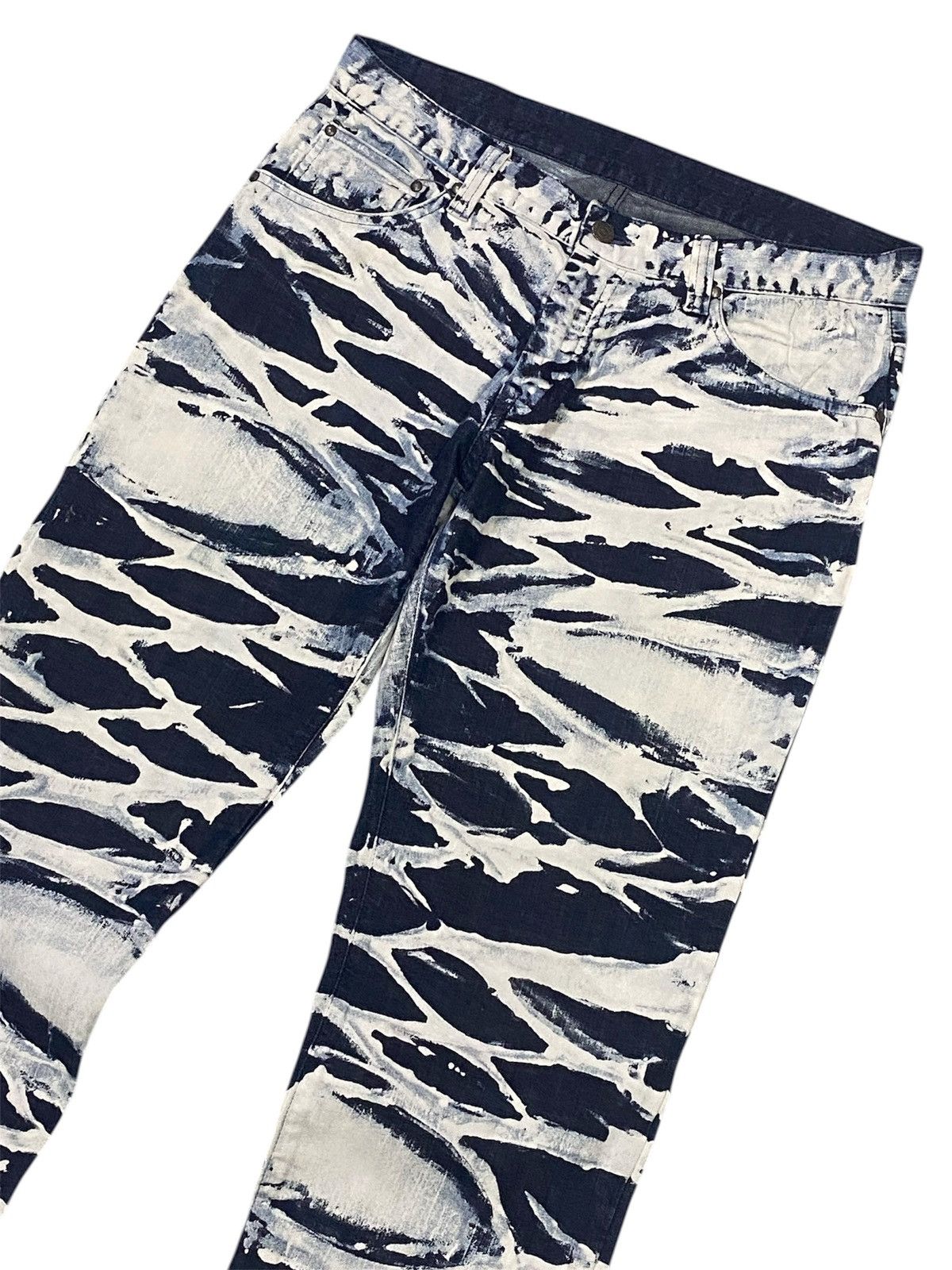 Tornado Mart 💃Tornado Mart Archive Spiral Cut Bootcut Jeans Size US 33 - 5 Thumbnail